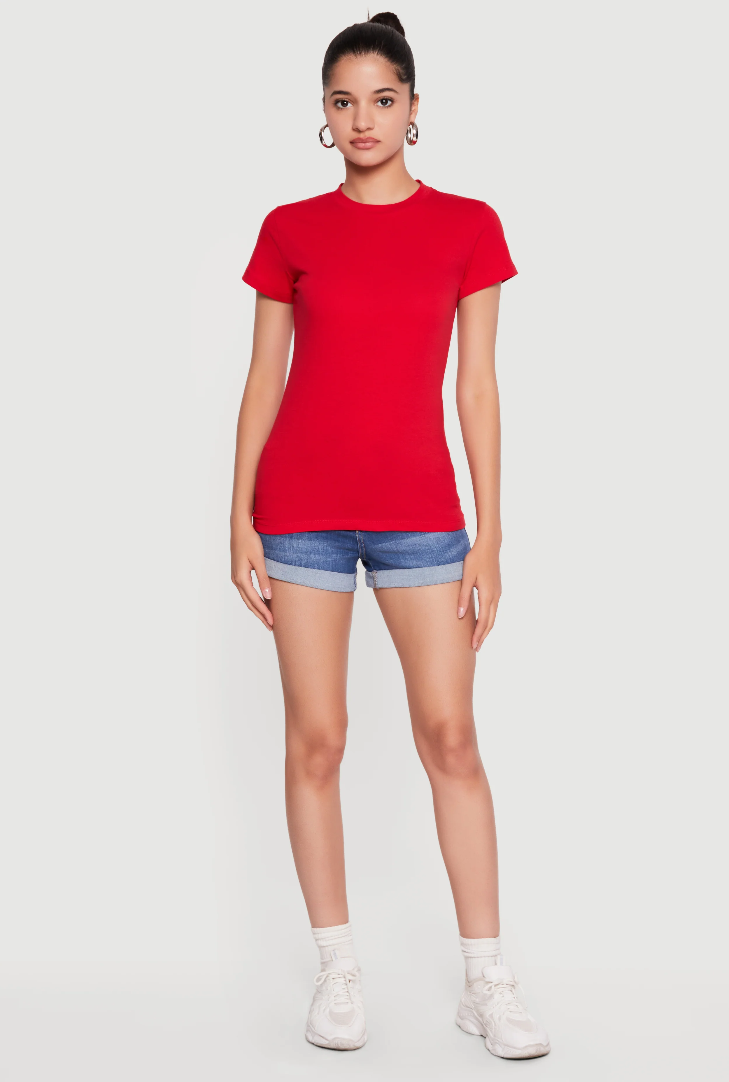 Short Sleeve Crew Neck Tee