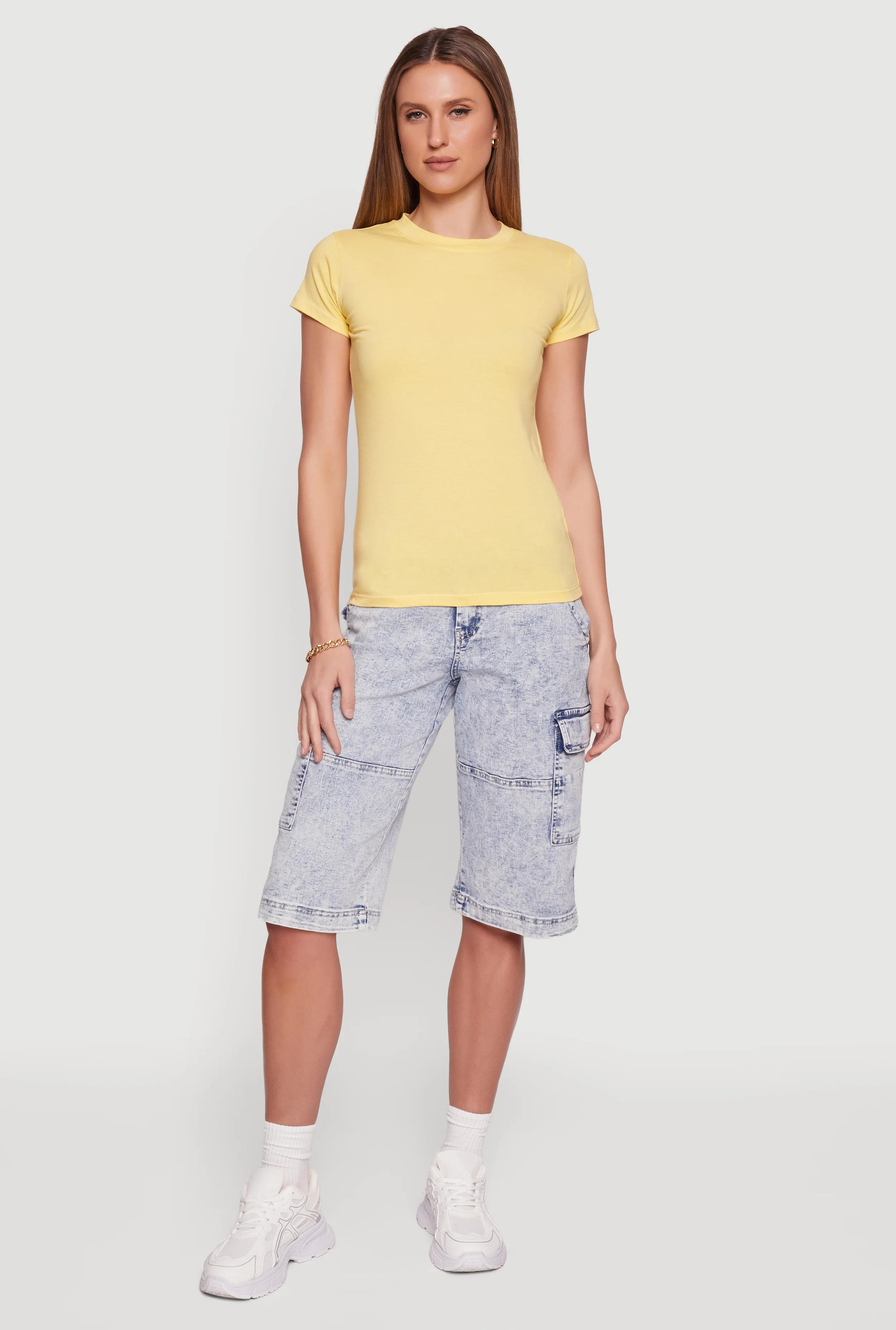 Short Sleeve Crew Neck Tee