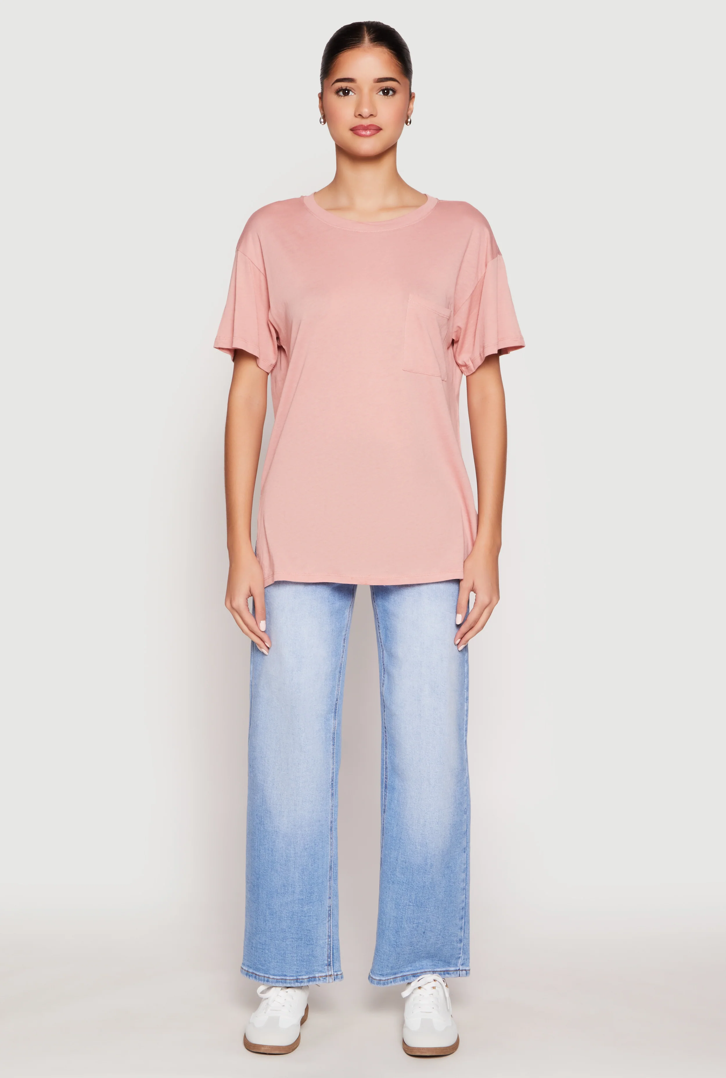 Side Slit Pocket T Shirt