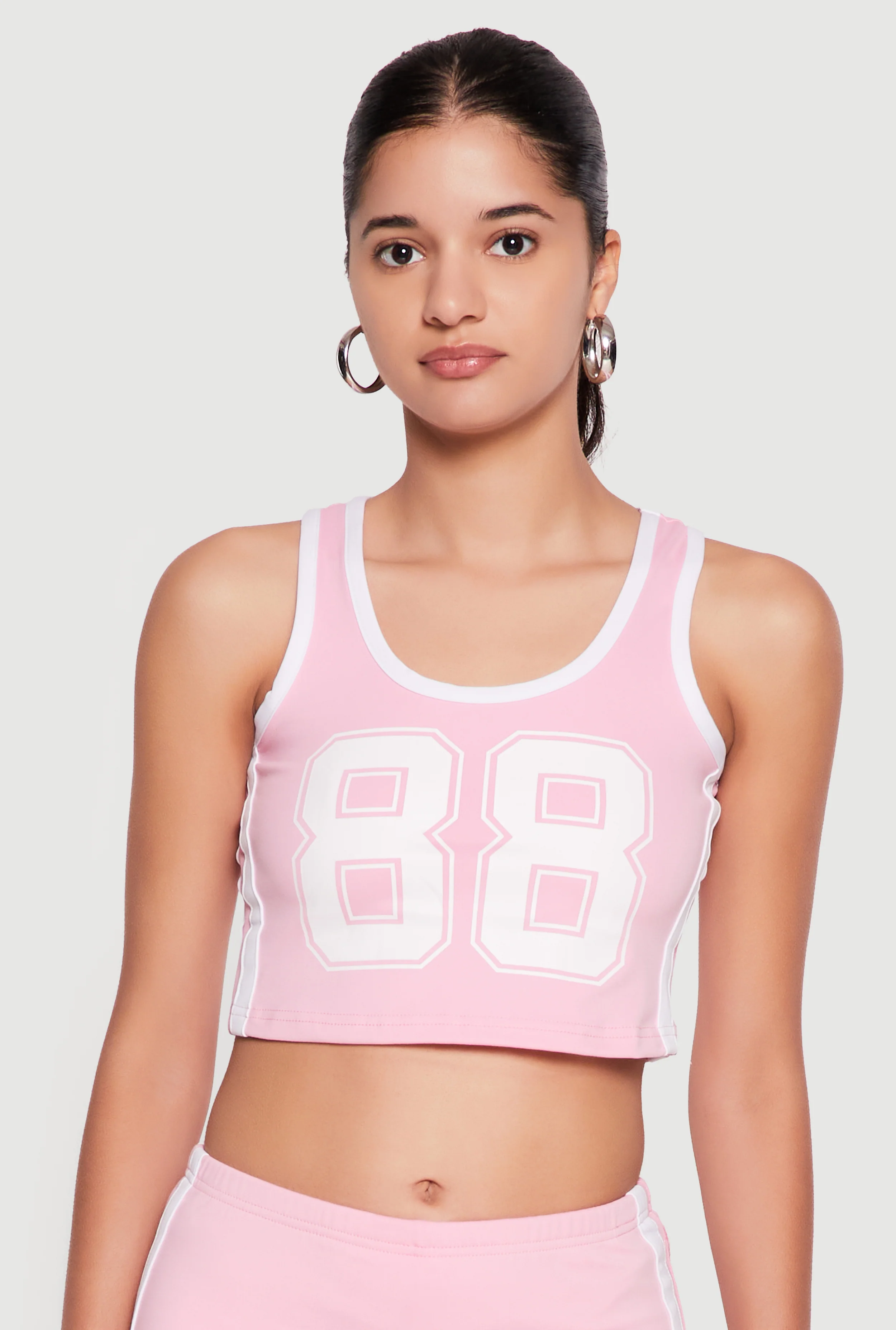 88 Graphic Crop Top