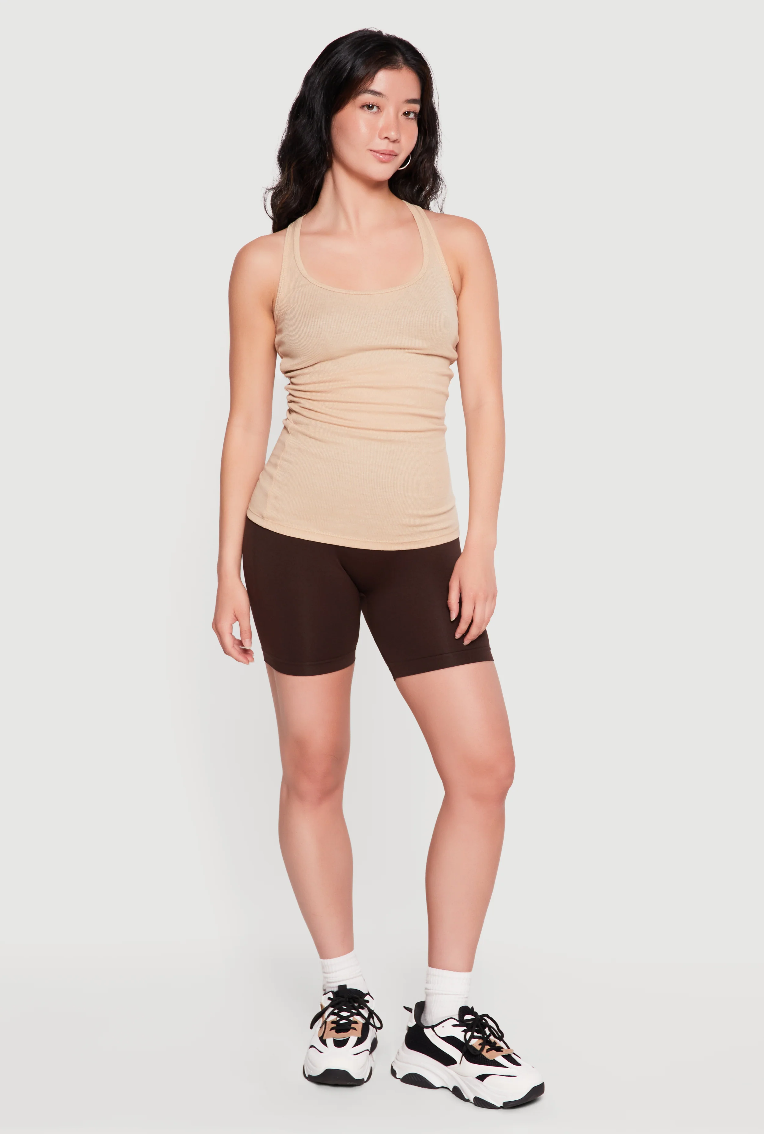 High Waist Seamless Bike Shorts