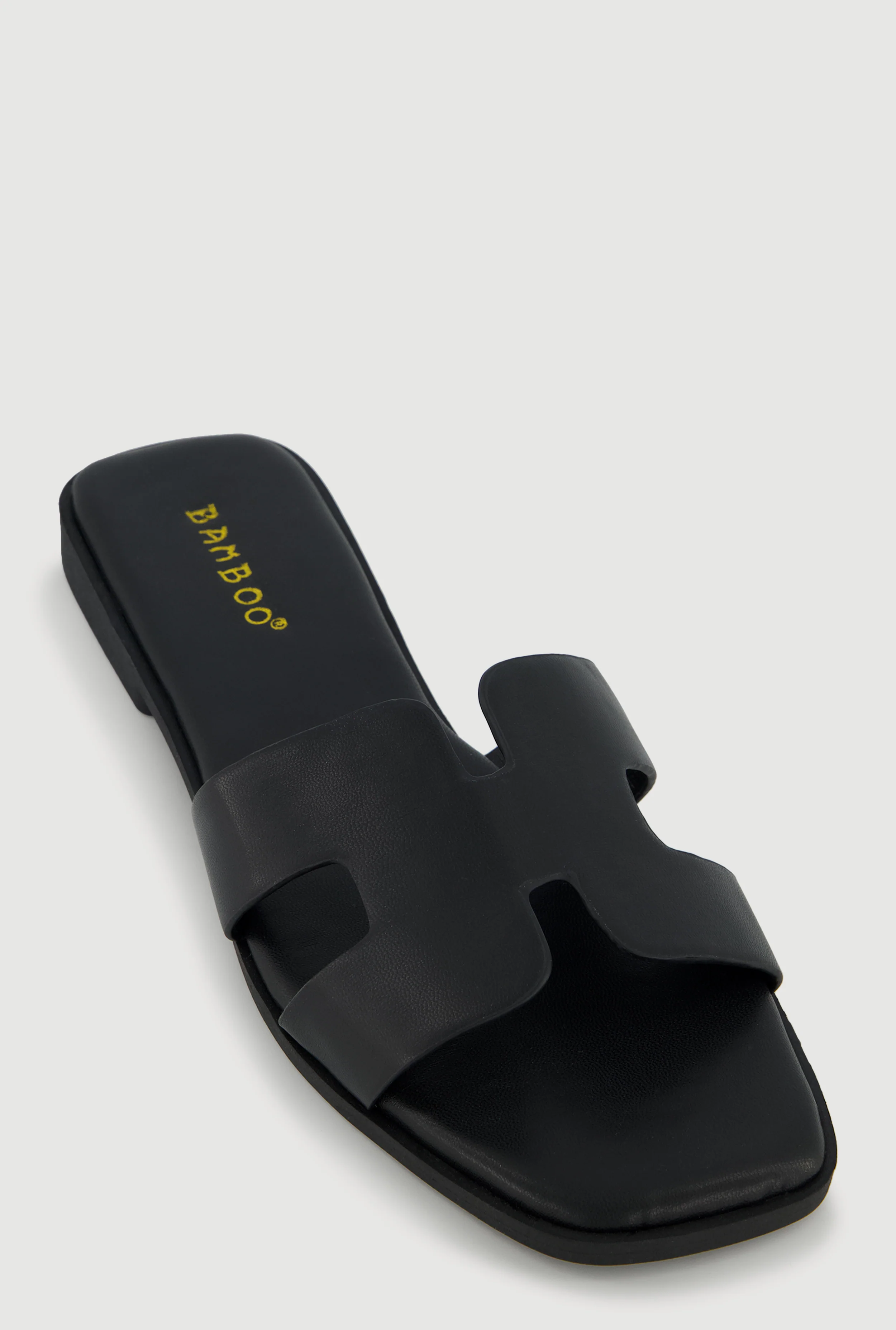 H Band Open Toe Slide Sandals