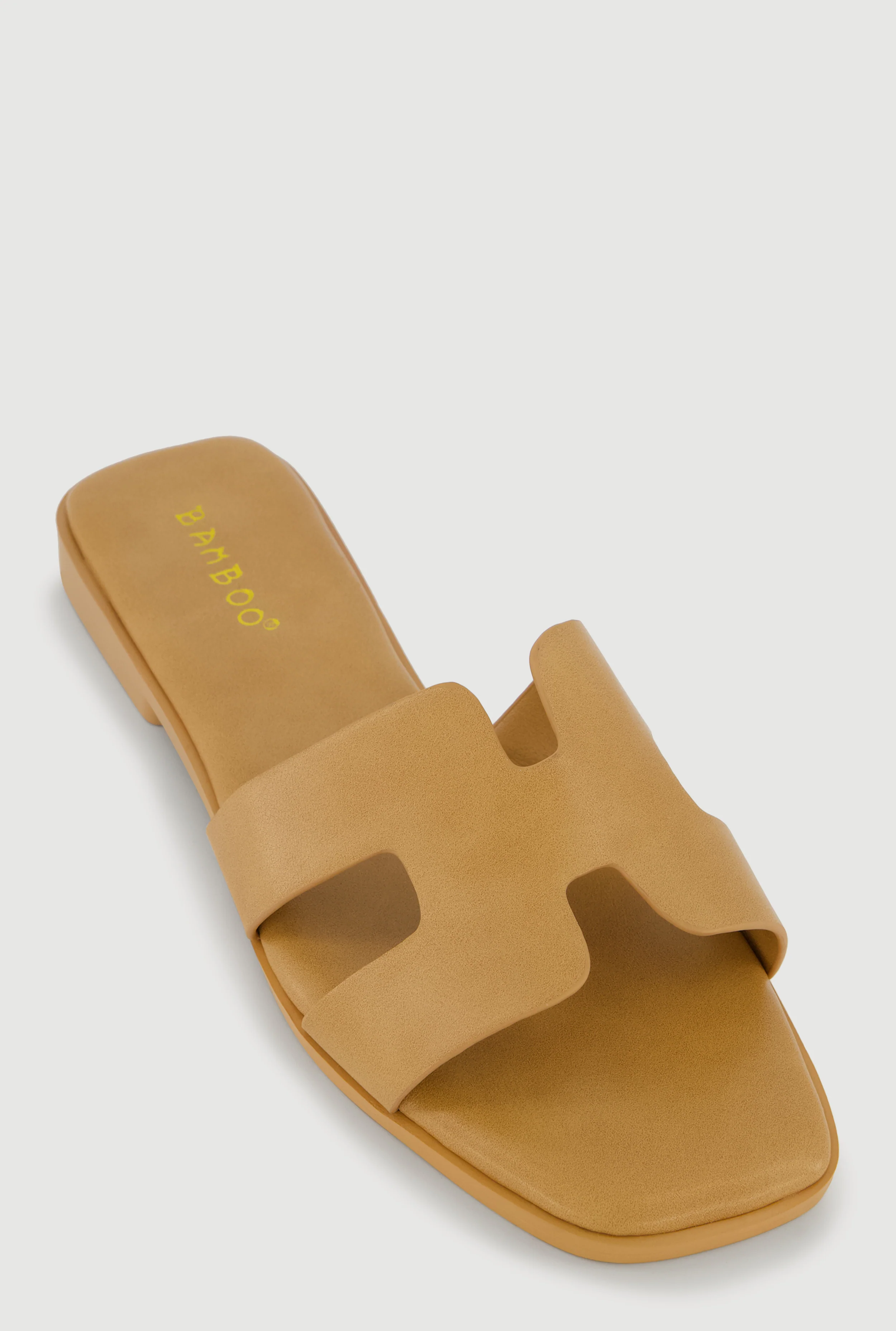 H Band Open Toe Slide Sandals