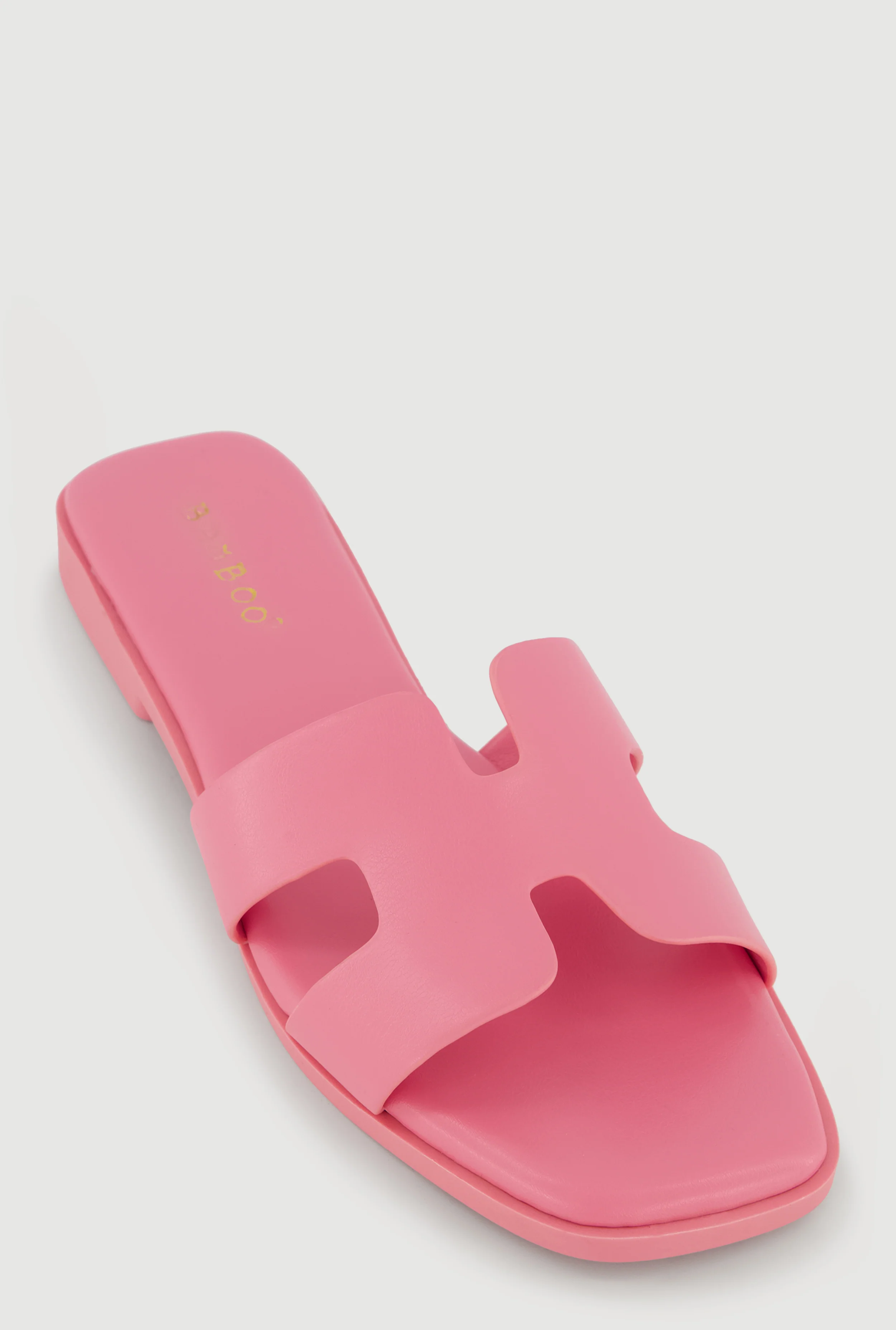 H Band Open Toe Slide Sandals