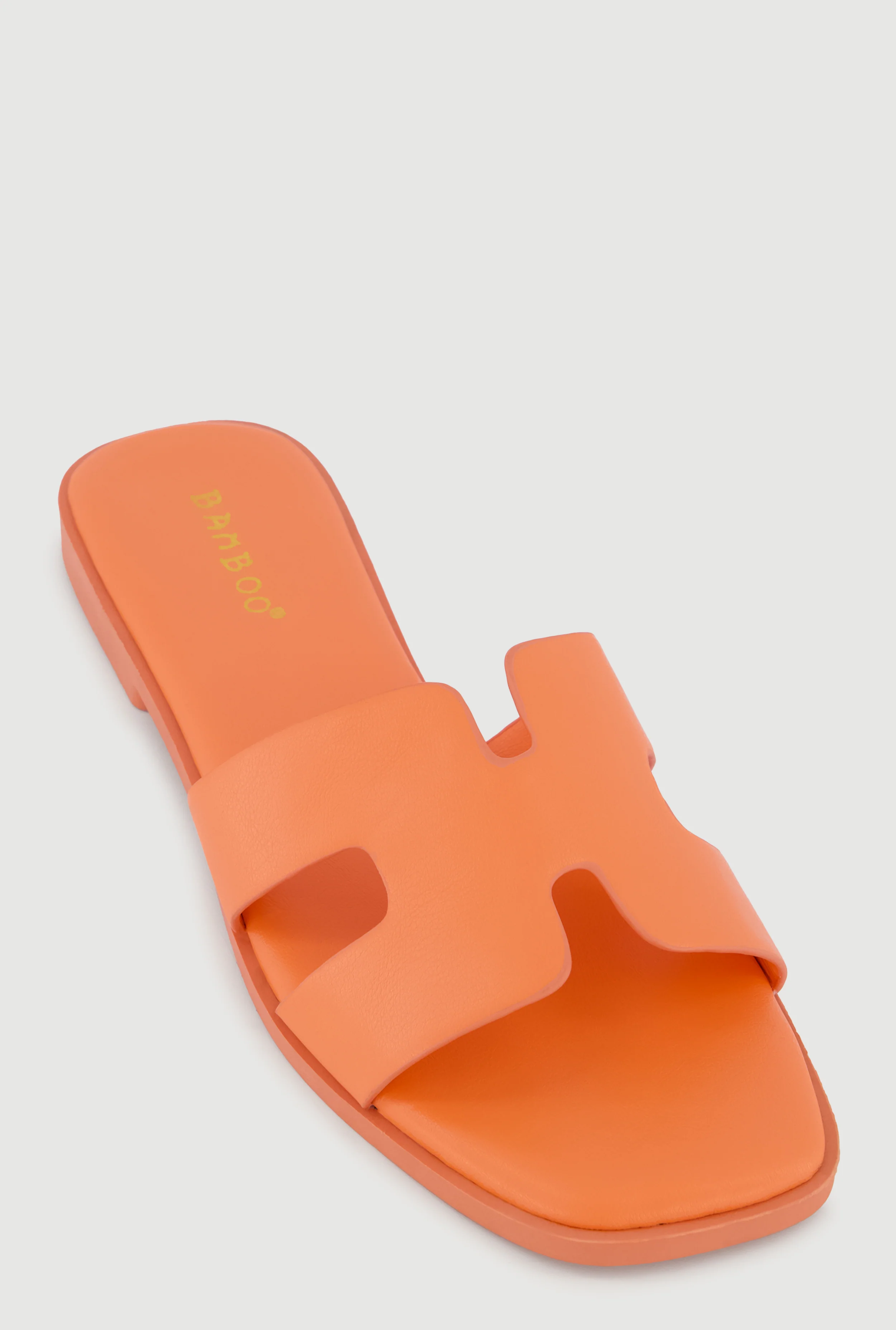 H Band Open Toe Slide Sandals