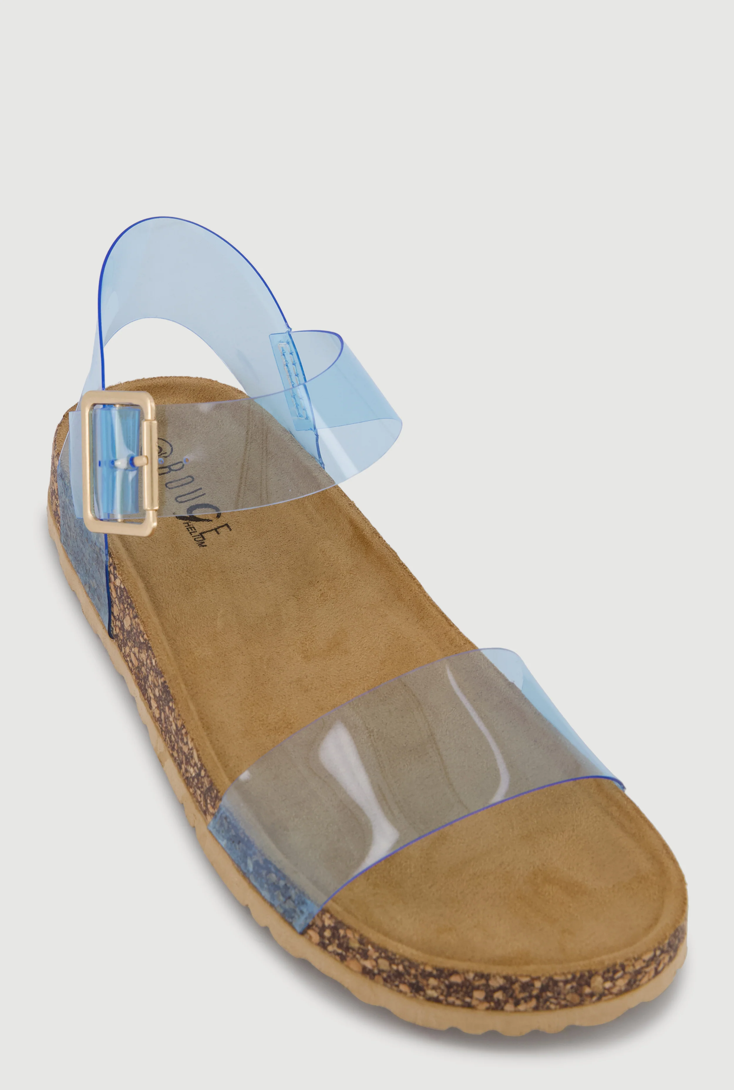 Ankle Strap Open Toe Cork Footbed Sandals