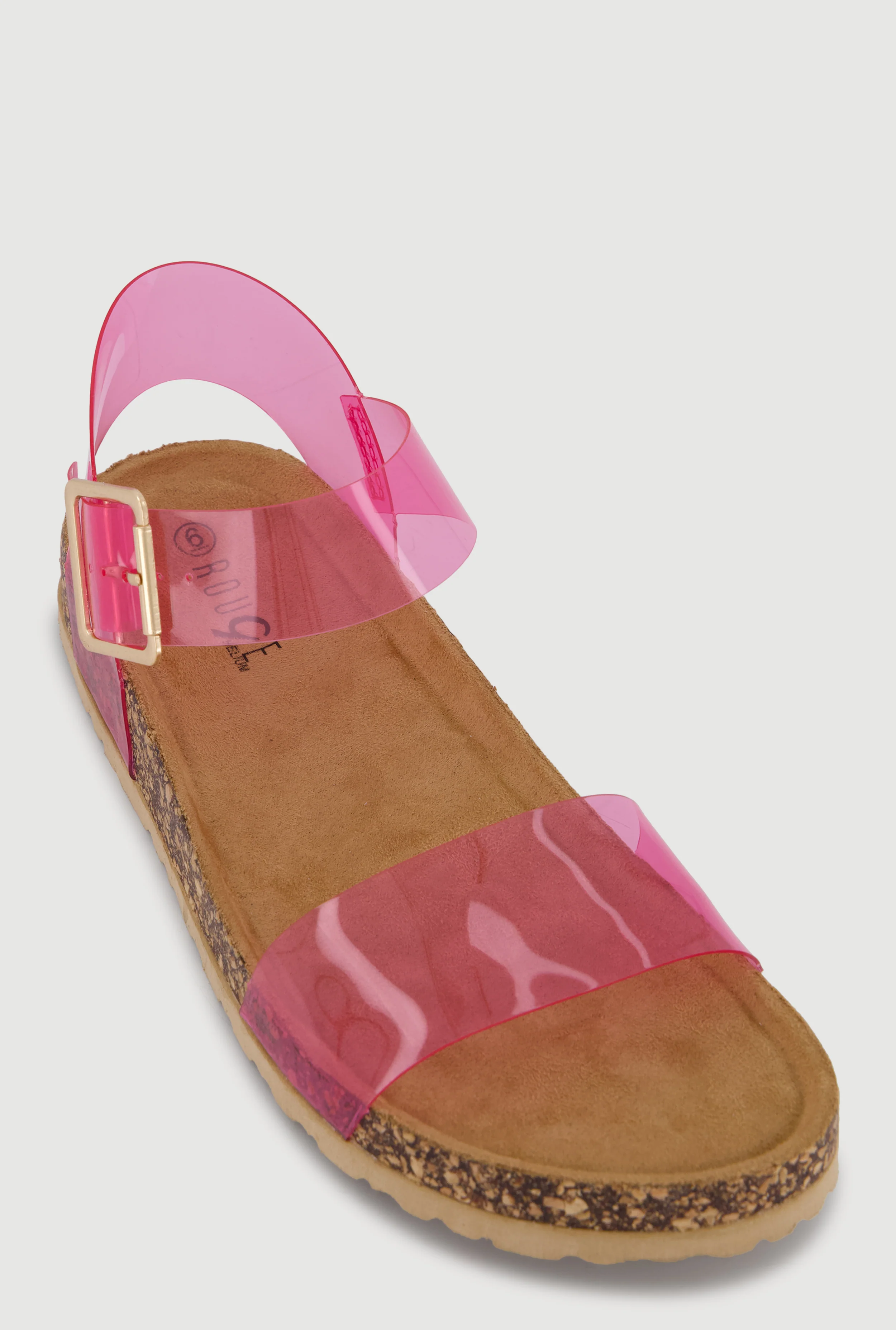 Ankle Strap Open Toe Cork Footbed Sandals