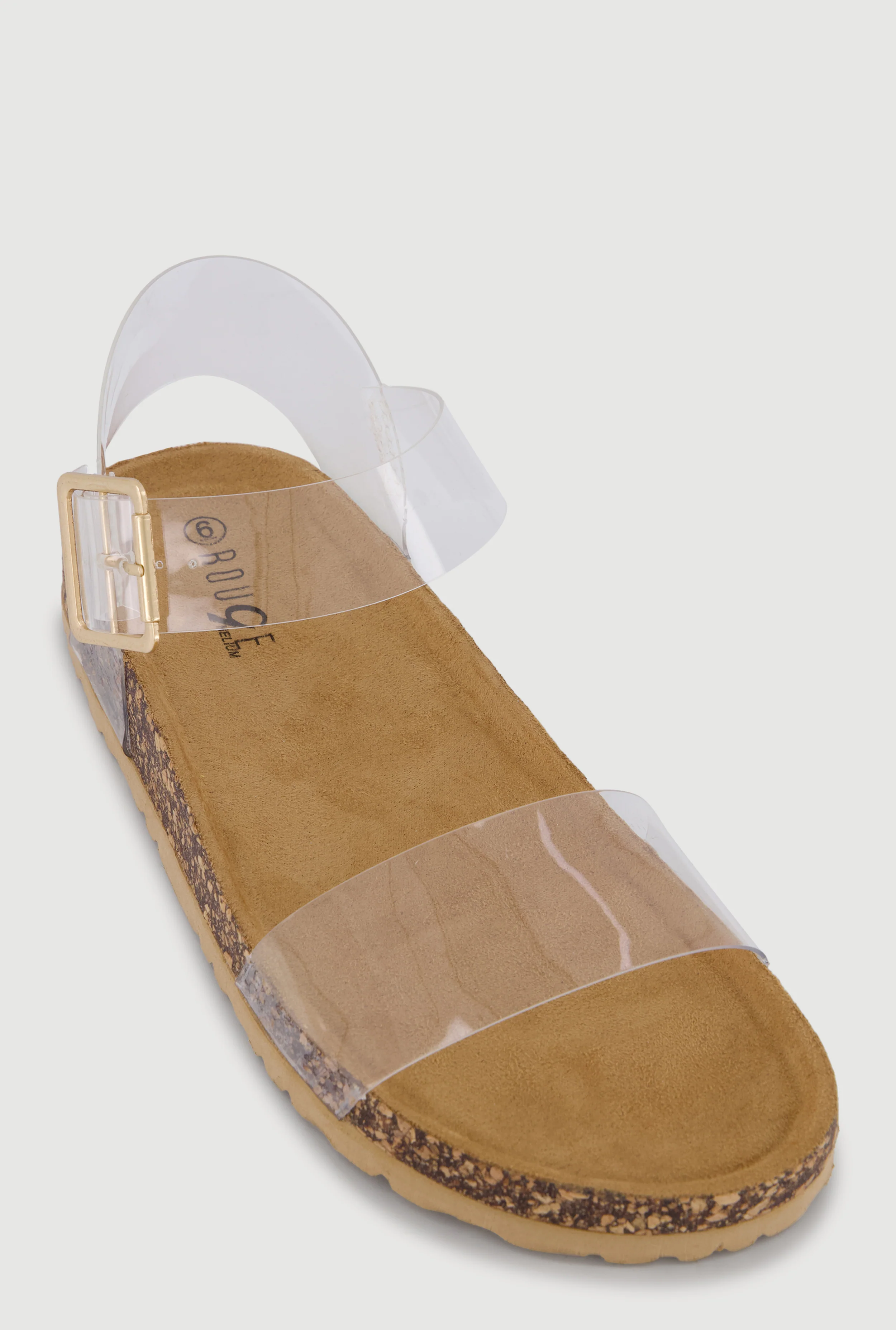 Ankle Strap Open Toe Cork Footbed Sandals