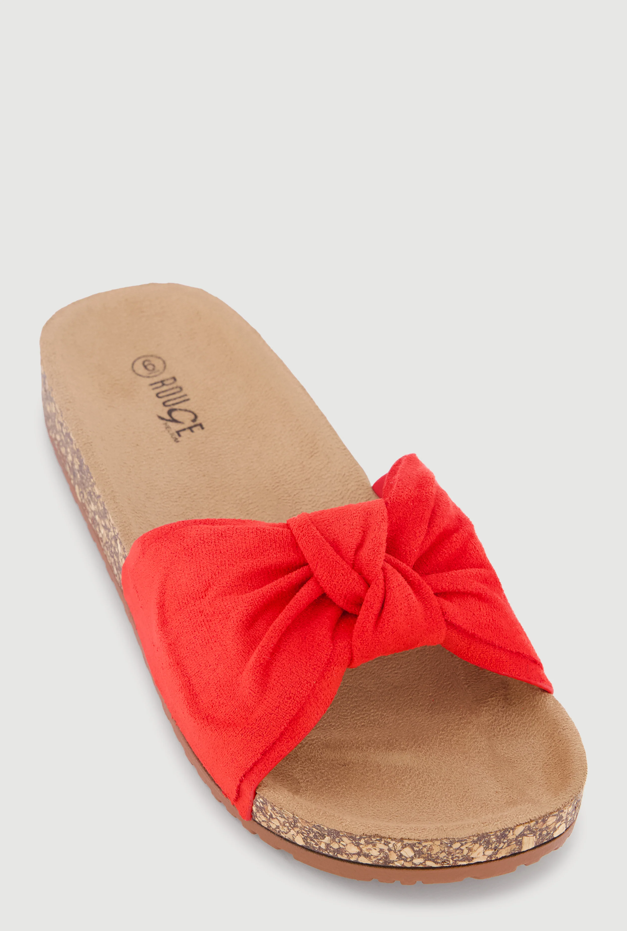 Bow Band Footbed Sandals