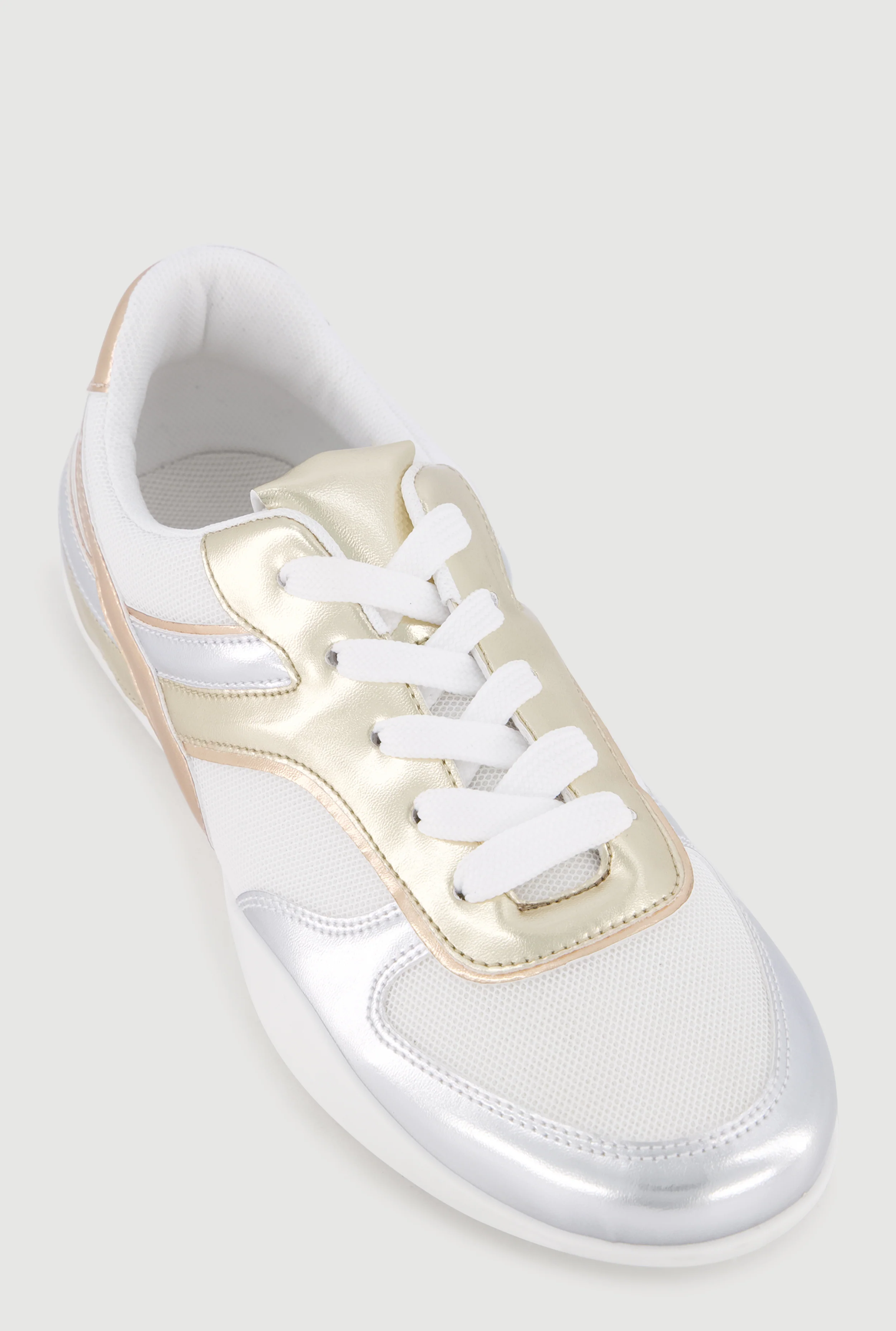 Contrast Low Top Sneakers