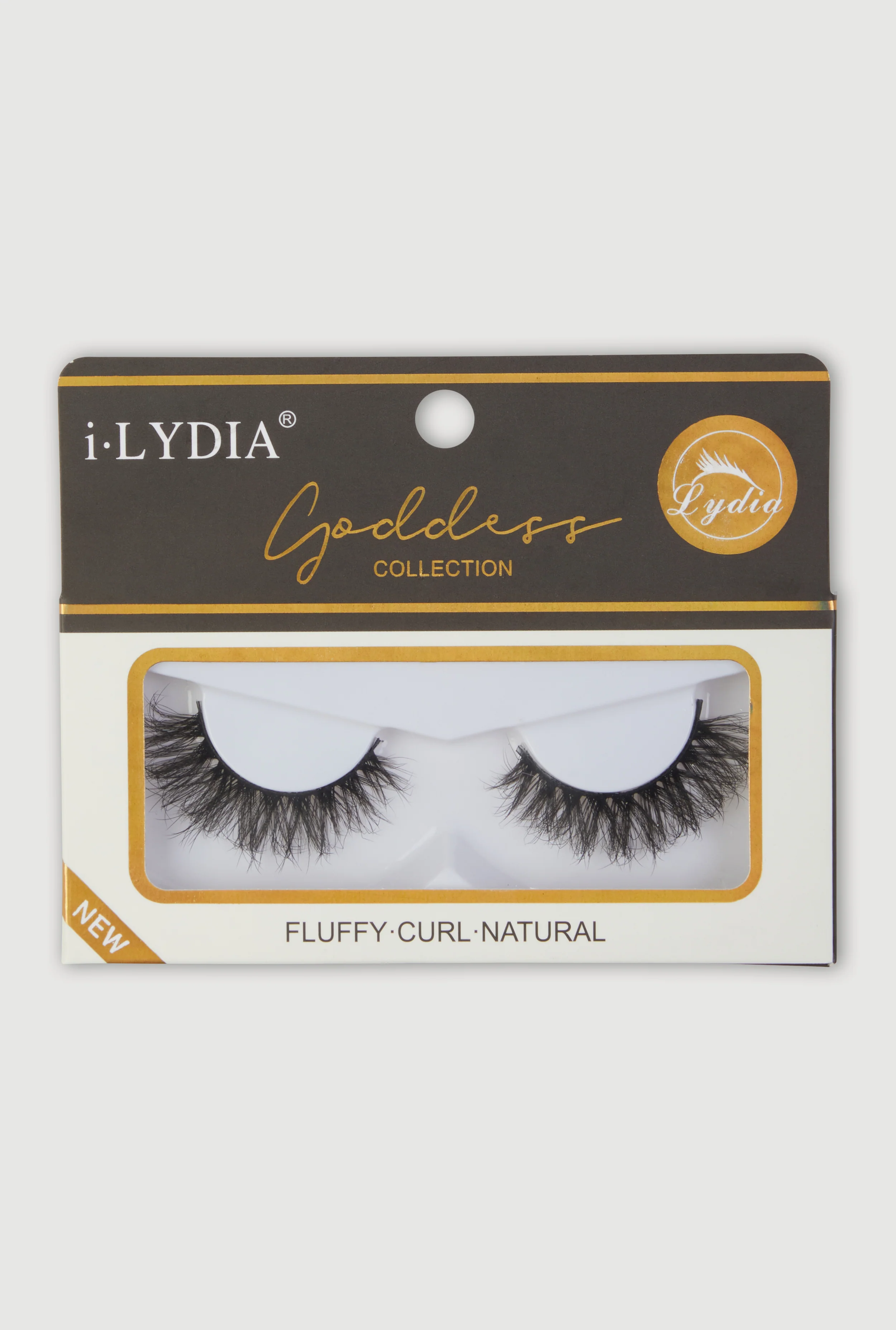 Fluffy Curled False Lashes