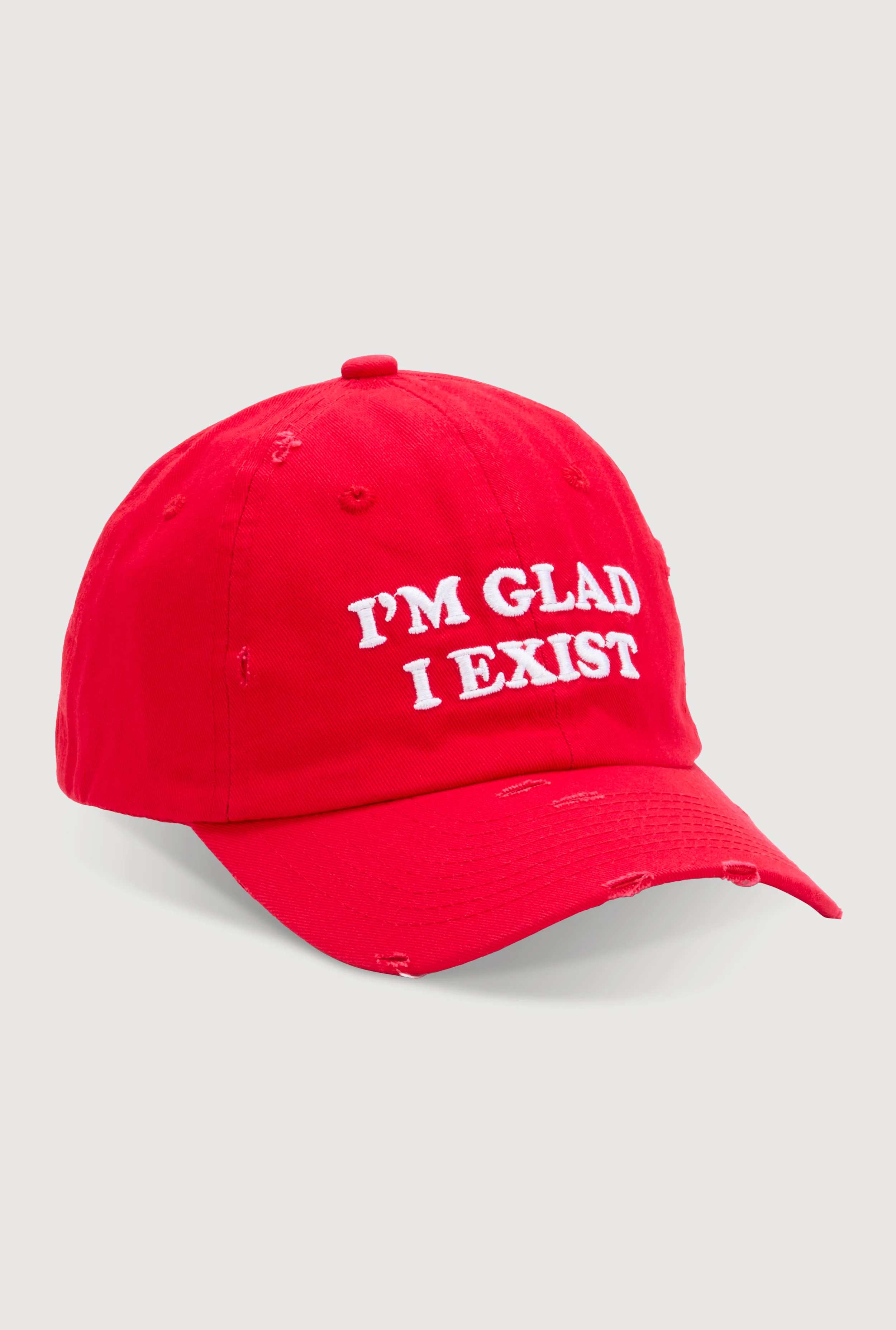 Im Glad I Exist Baseball Cap