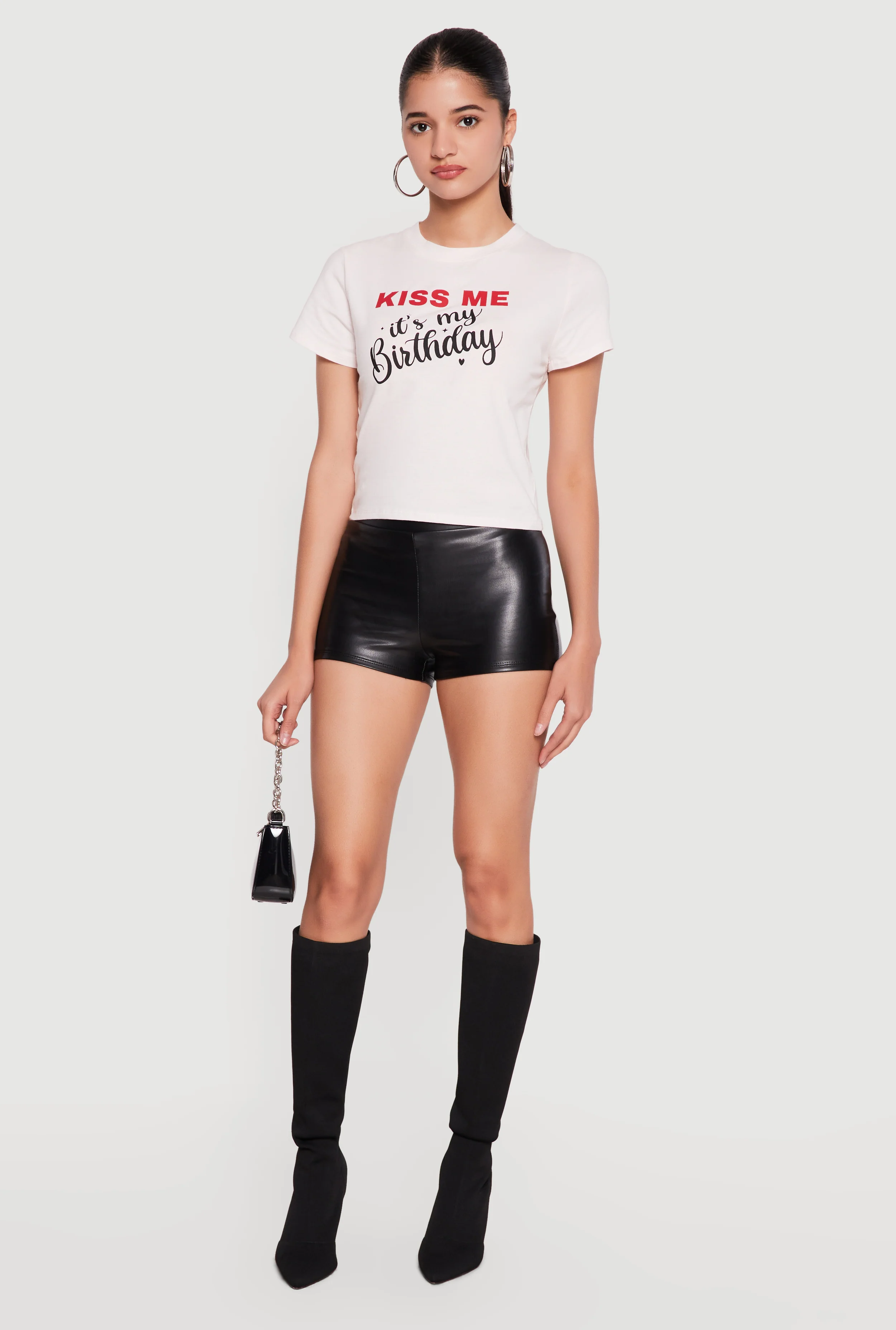 Kiss Me Its My Birthday Graphic Tee