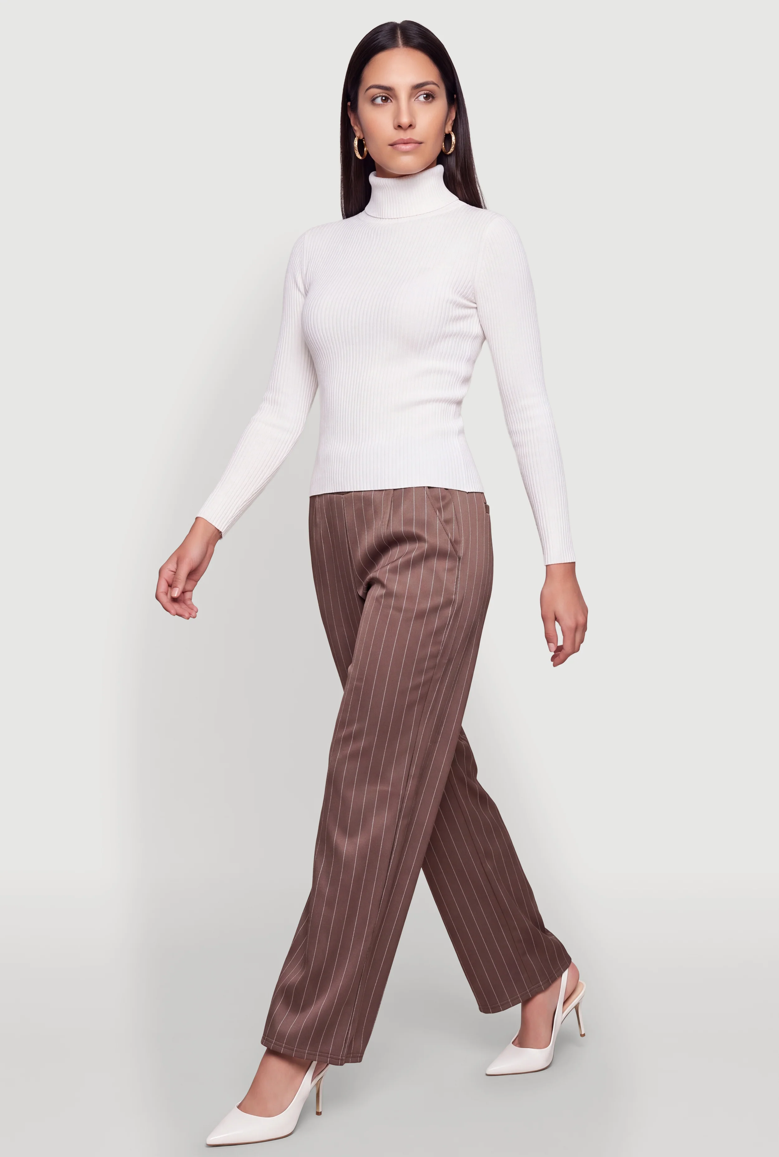 Pinstripe Trouser Pants