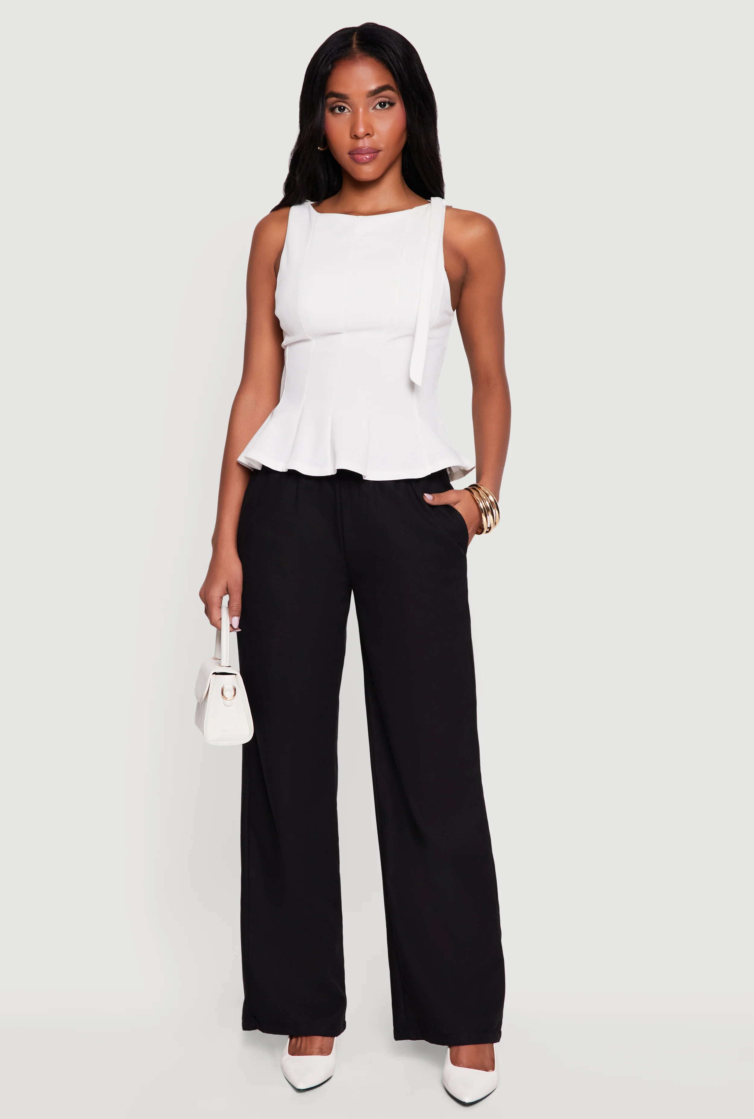 Wide Leg Linen Pants