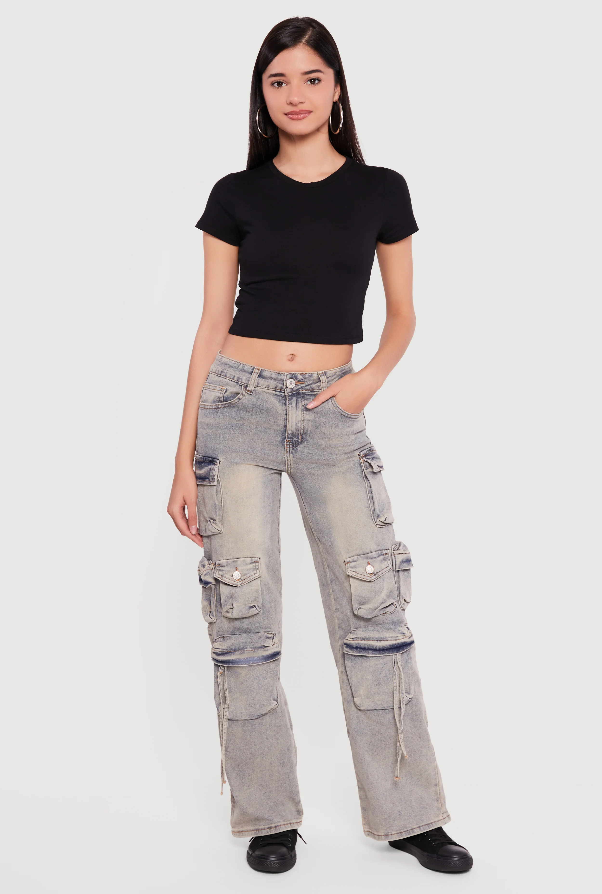 VIP Mineral Wash Utility Jeans