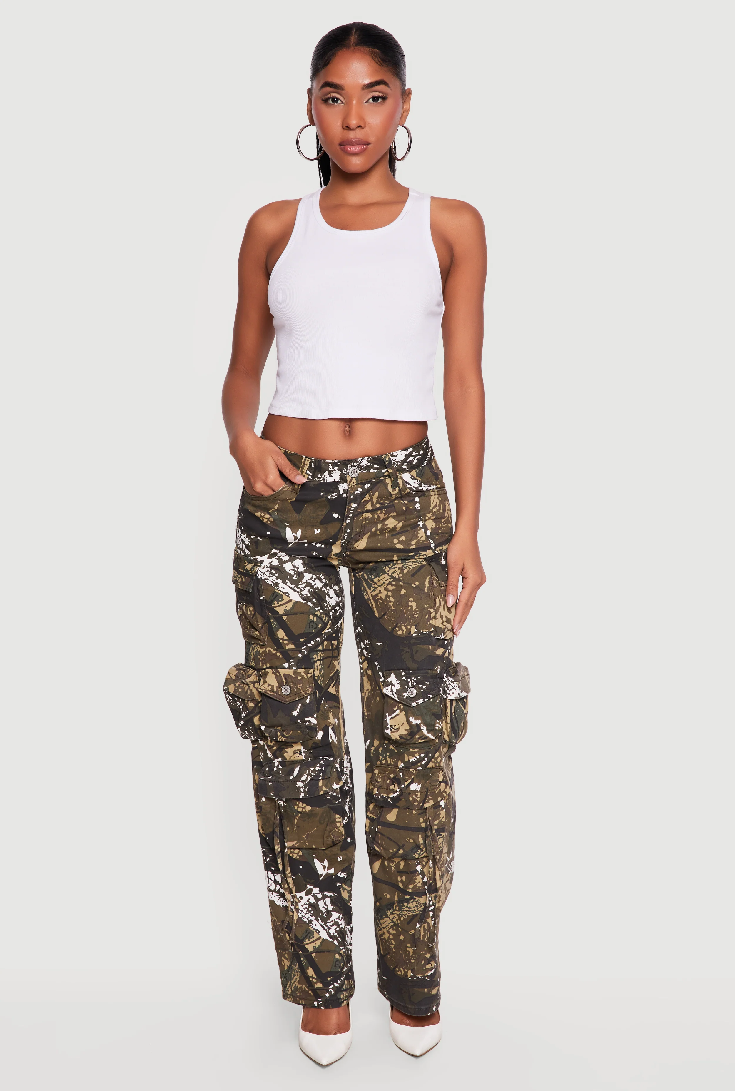 VIP Tree Camo Straight Leg Utility Pants