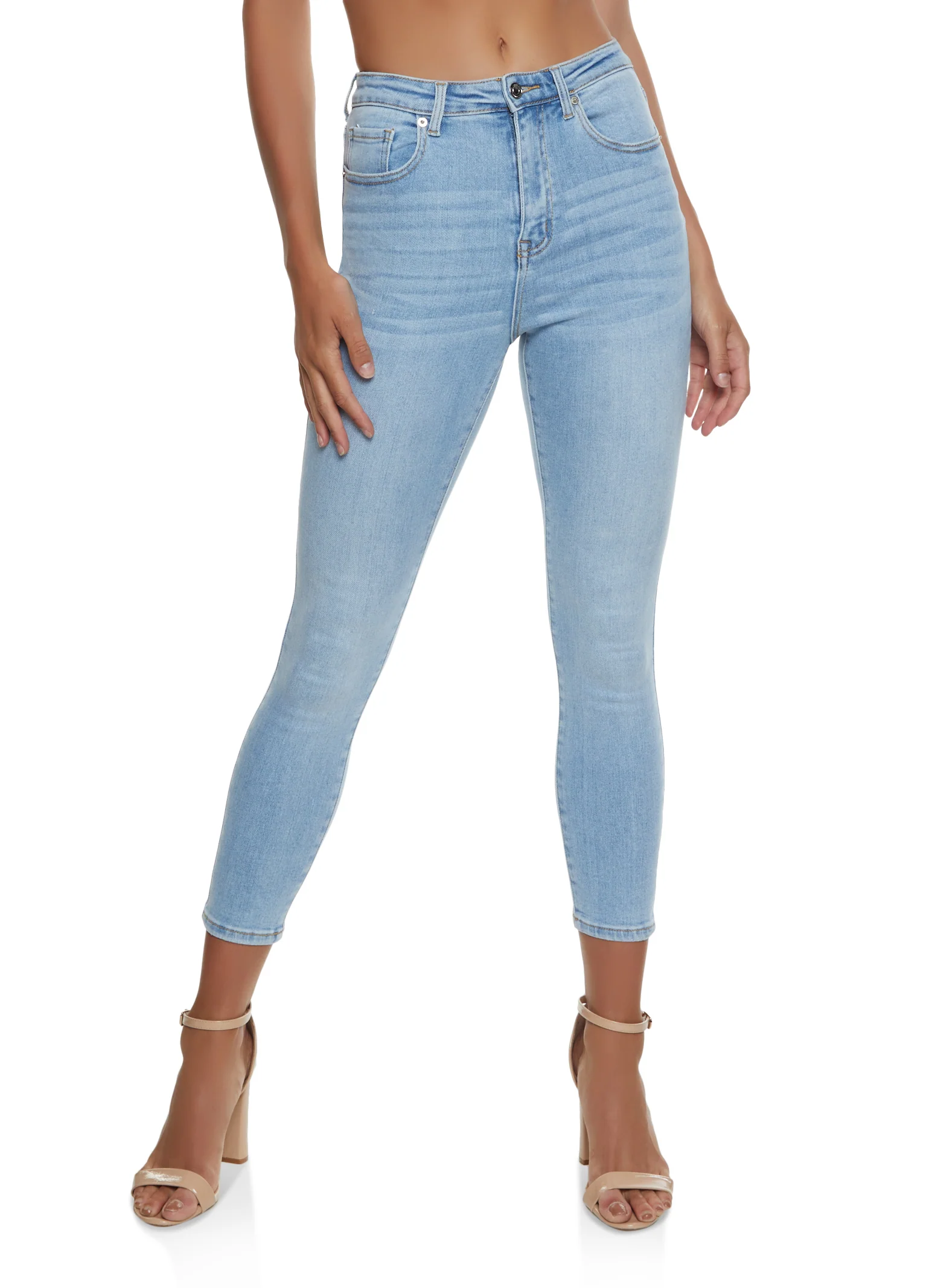 WAX Basic High Waisted Skinny Jeans