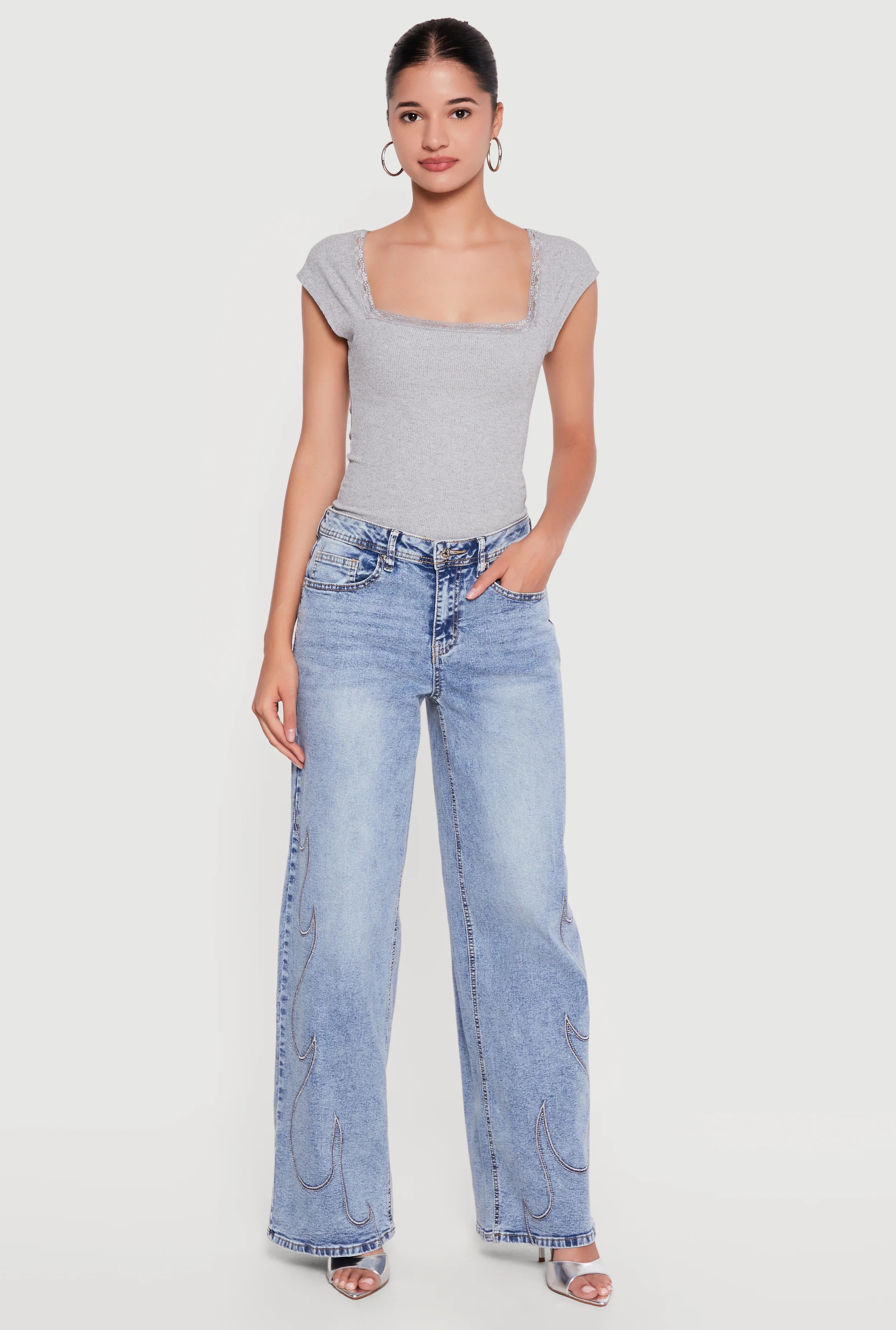 Fire Emblem Decorative Stitch Whiskered Jeans
