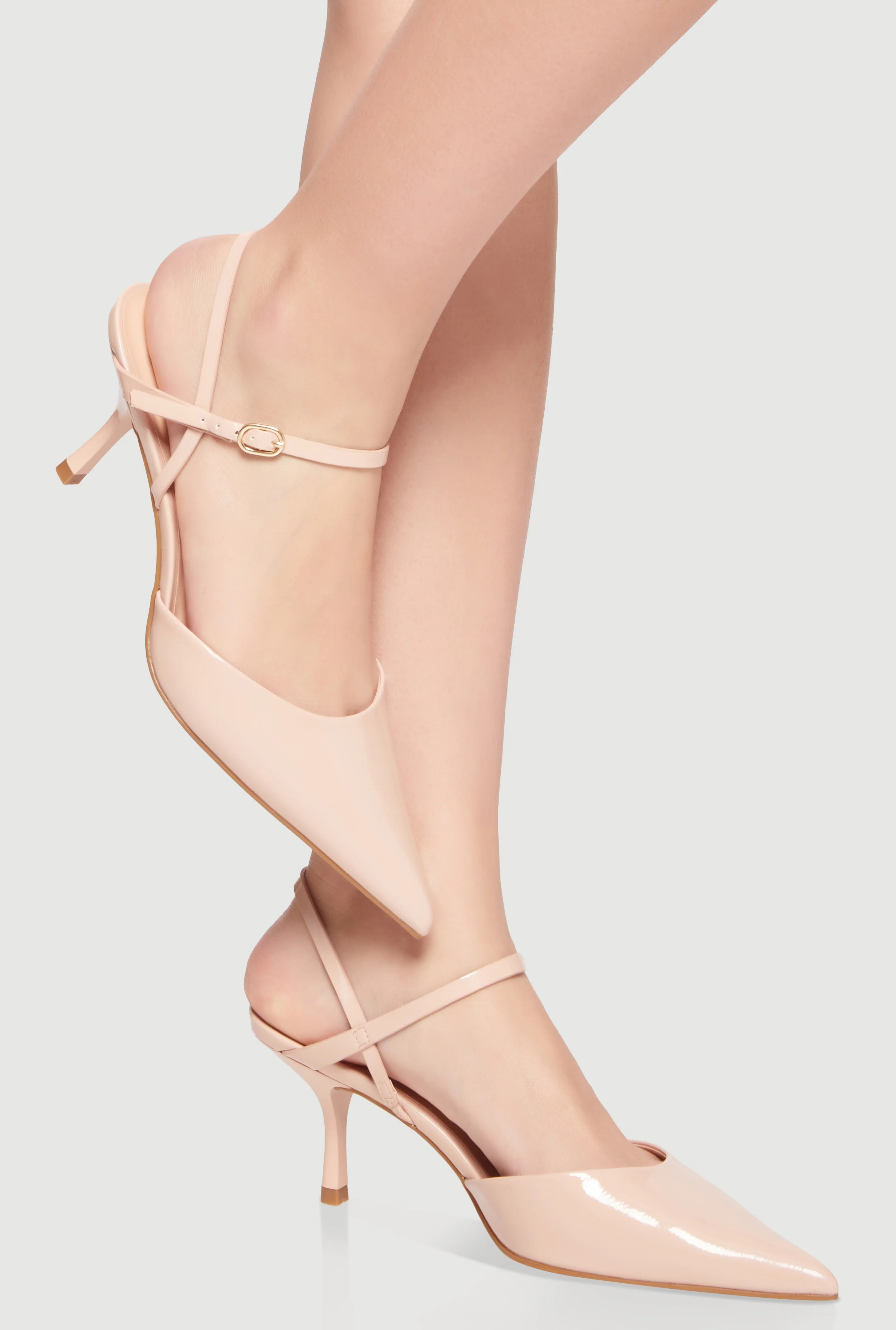 Buckle Ankle Strap Heels
