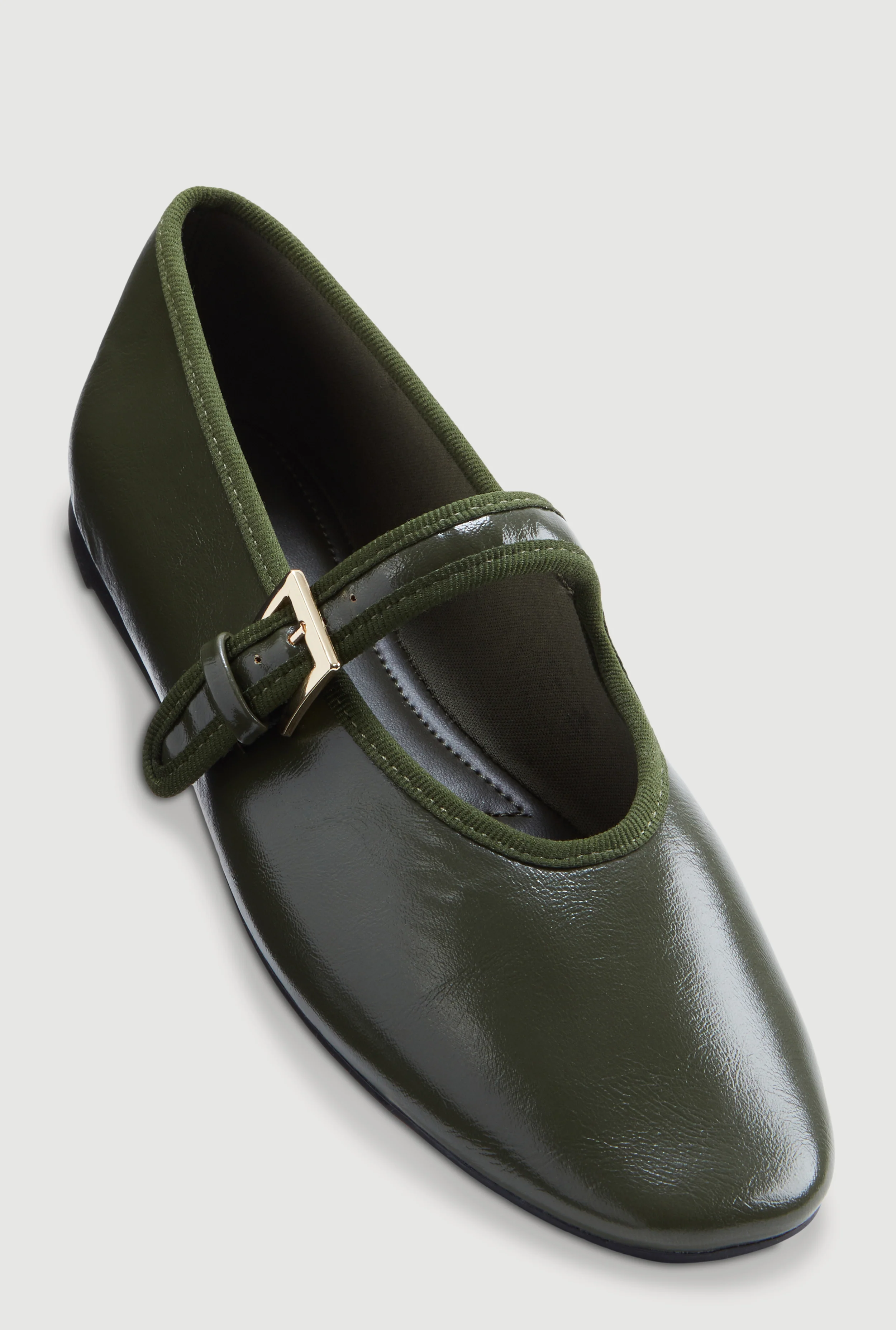 Buckle Strap Mary Jane Flats