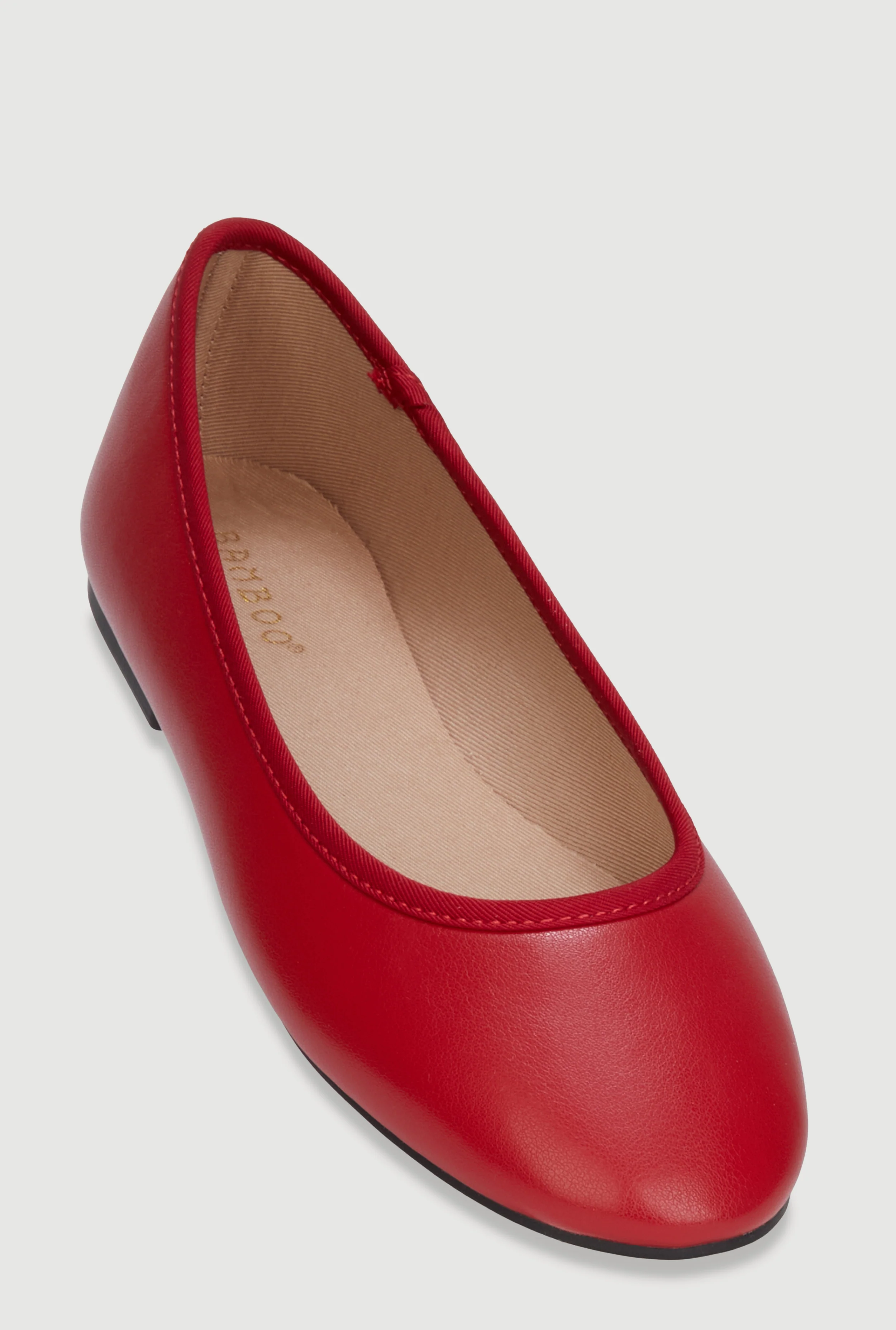 Almond Toe Ballerina Flats