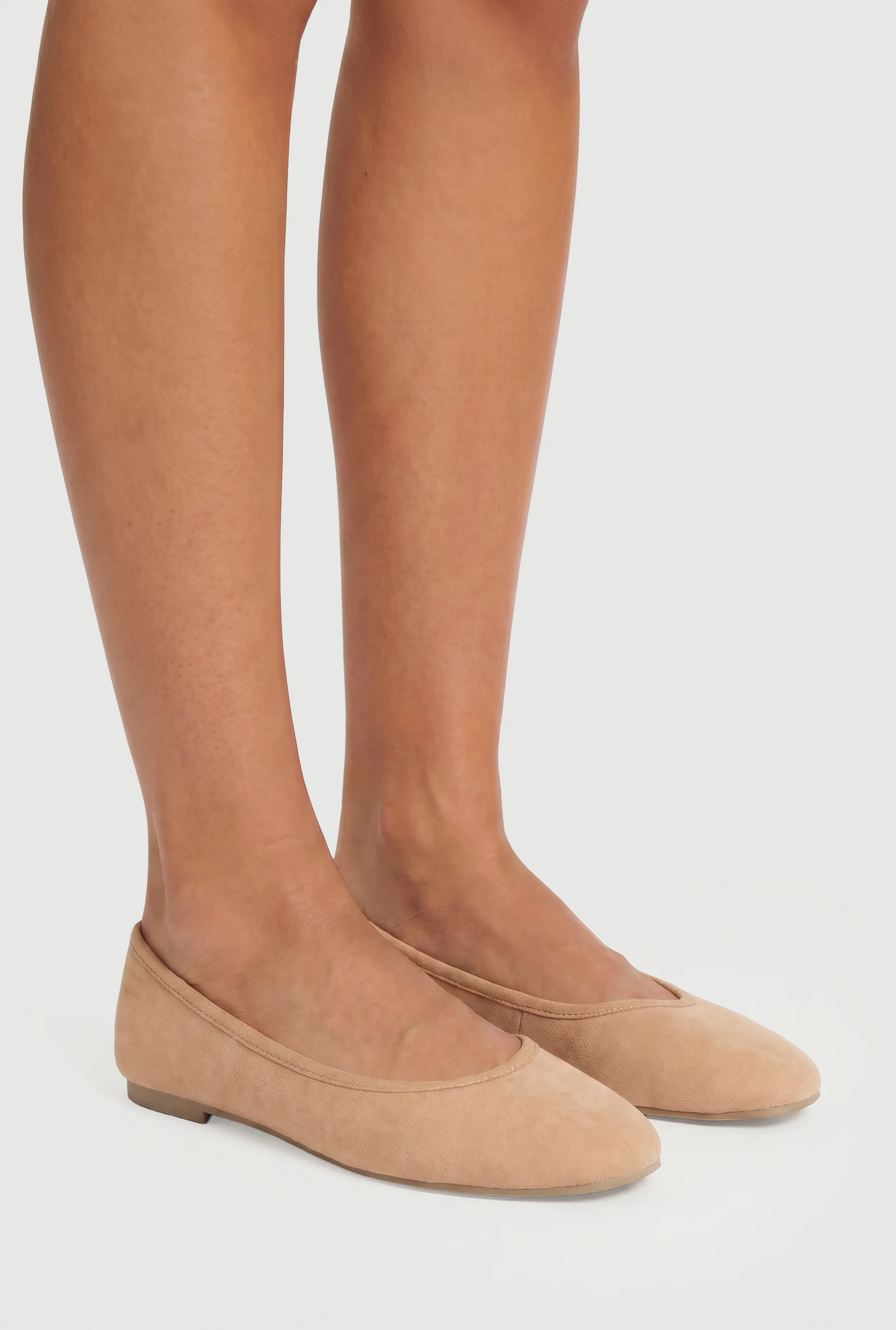 Round Toe Ballet Flats