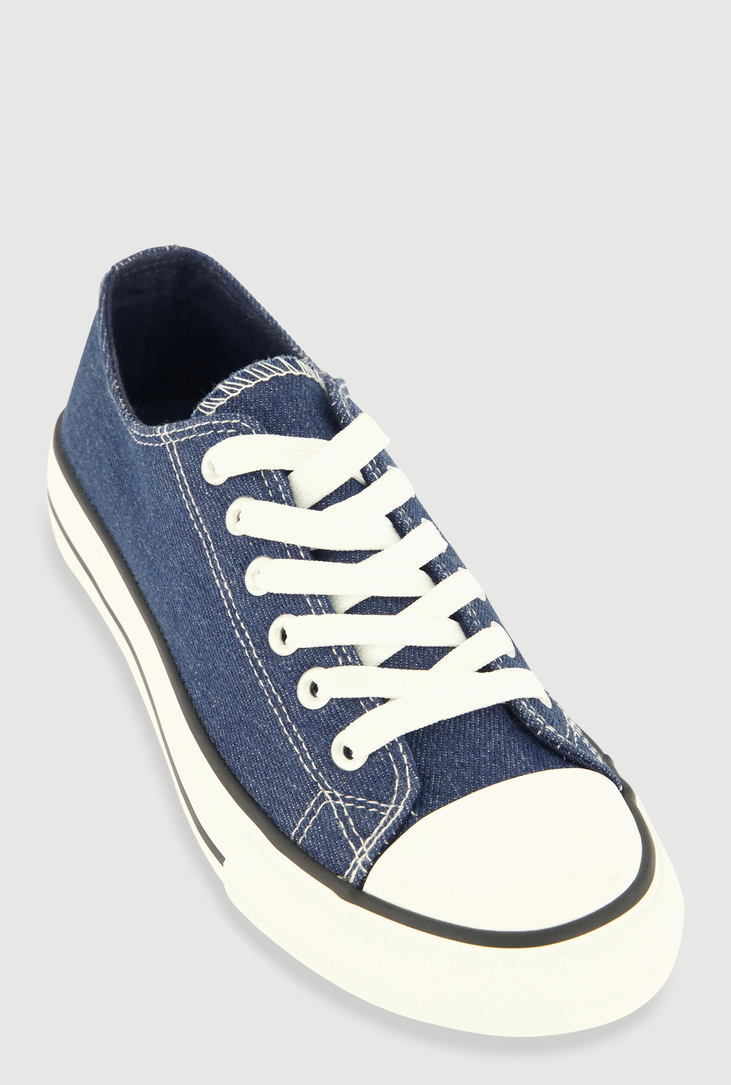 Cap Toe Low Top Sneakers