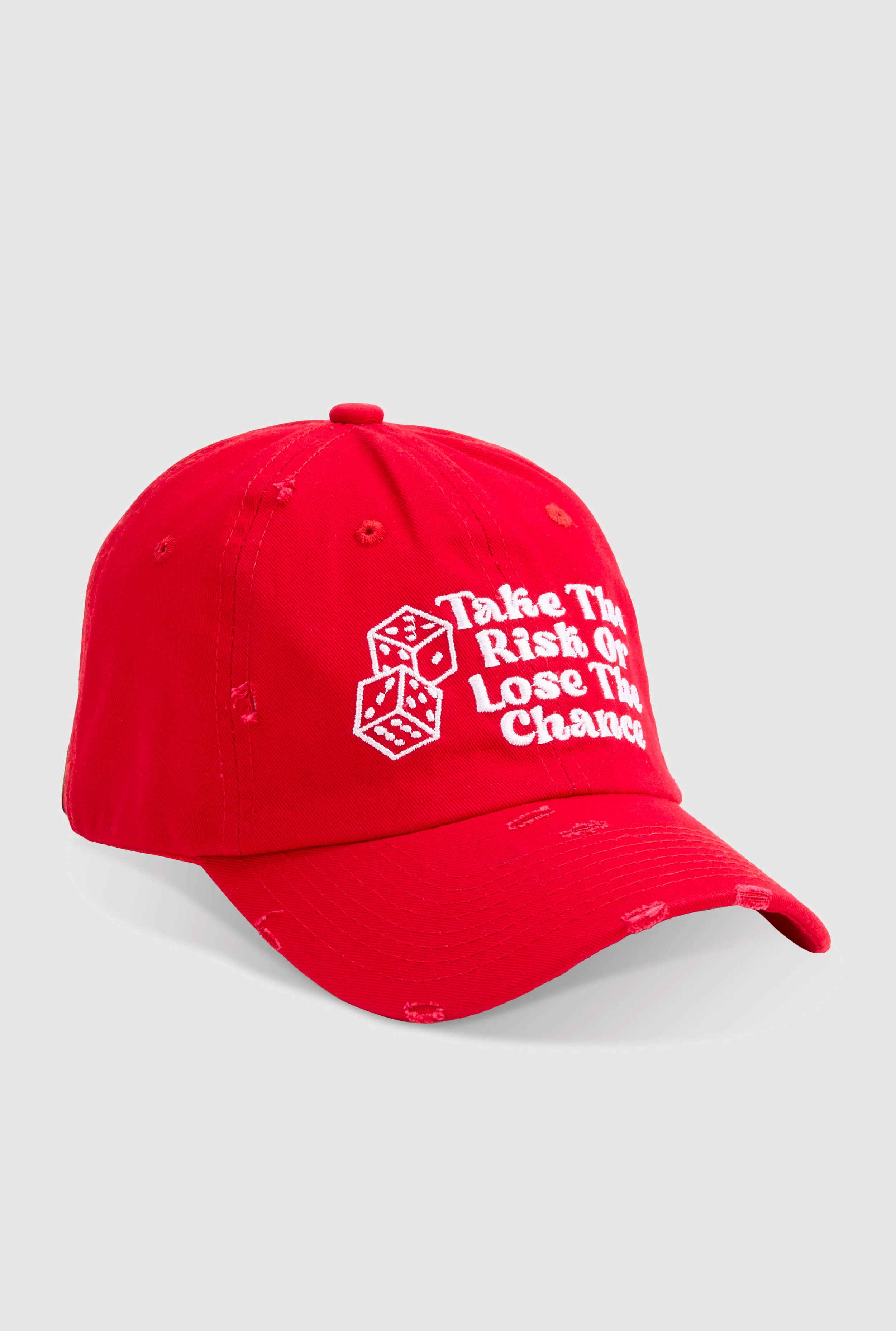 Take The Risk Graphic Baseball Hat