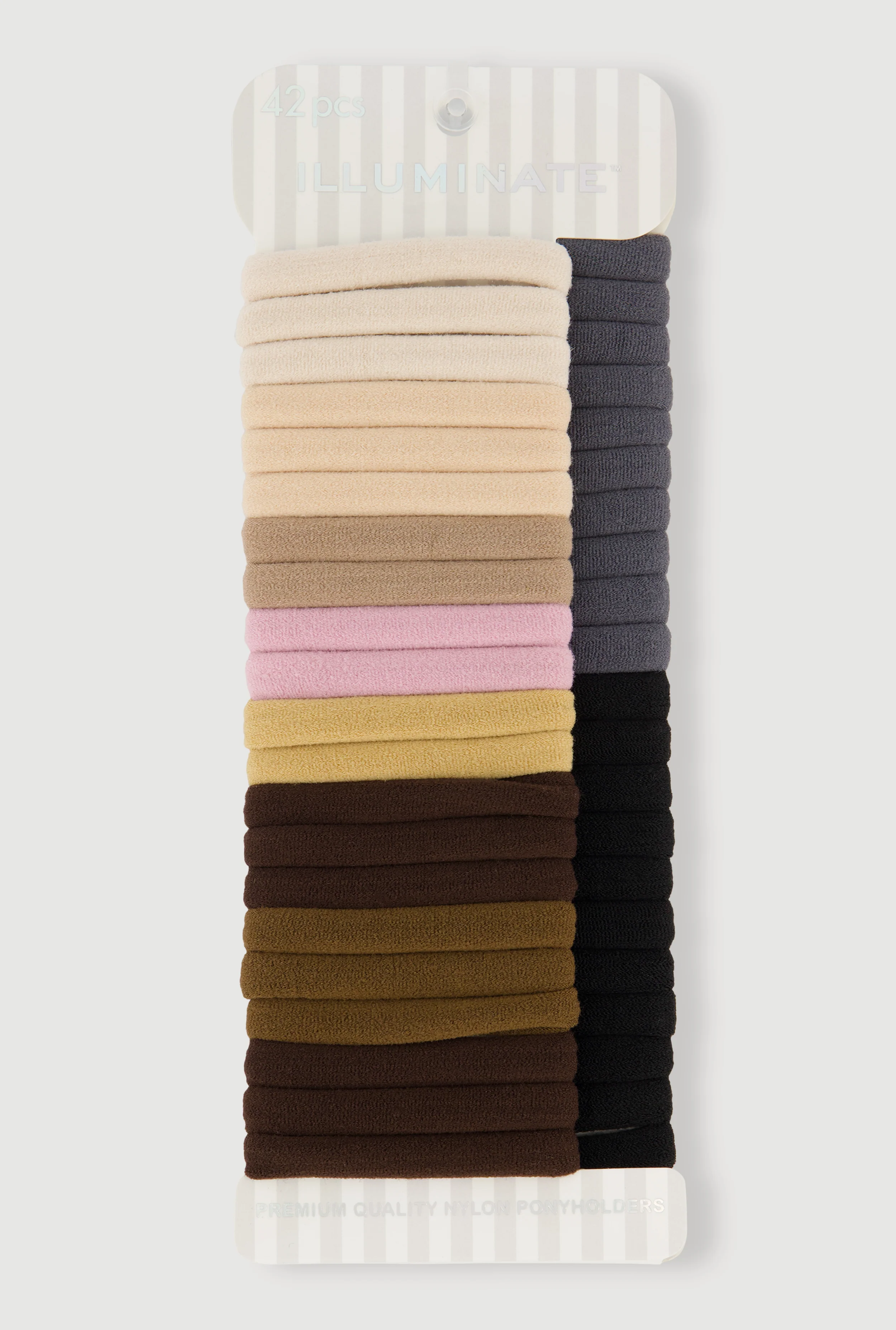 Assorted Hair Ties Set of 42