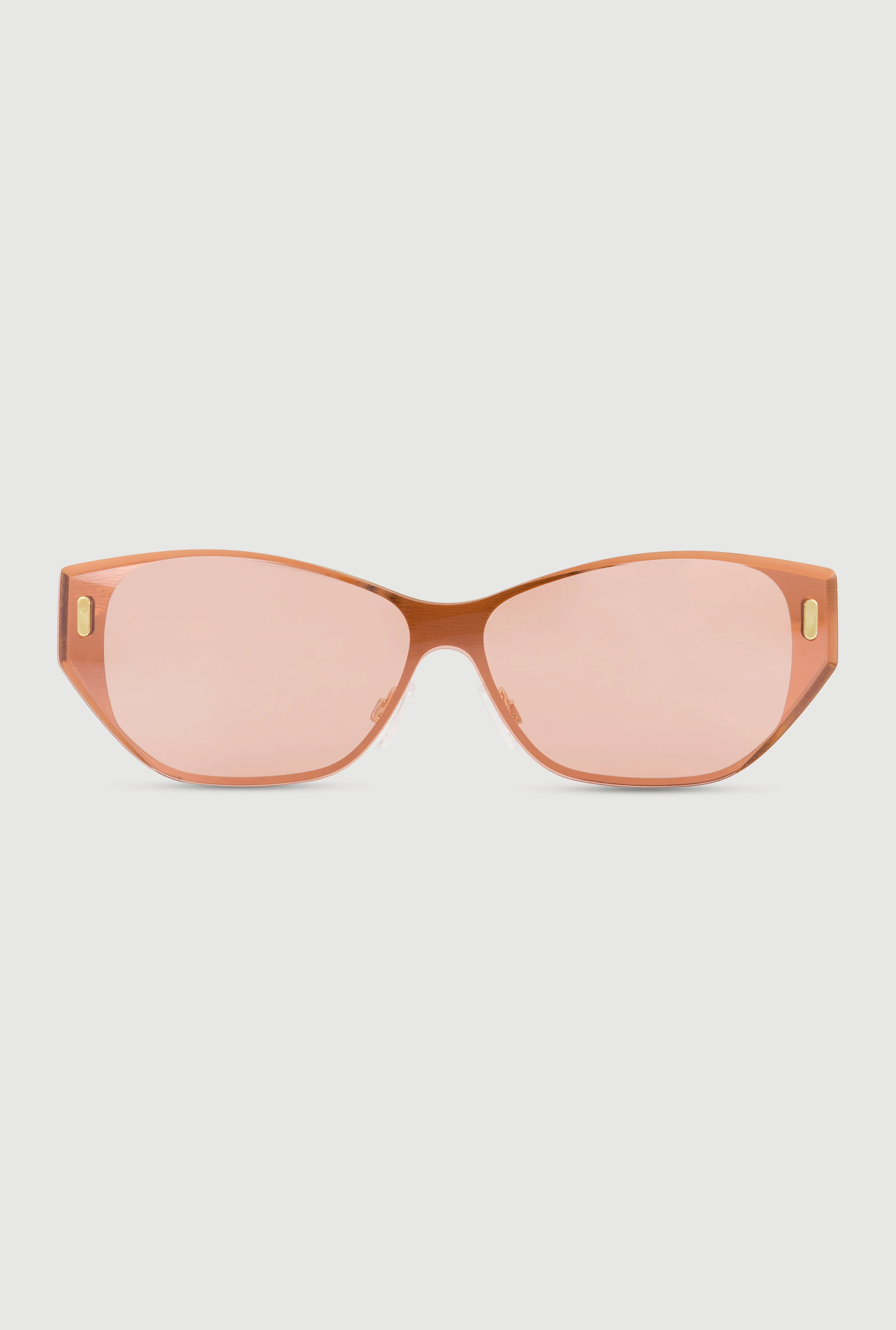 Metallic Detail Oversized Sunglasses
