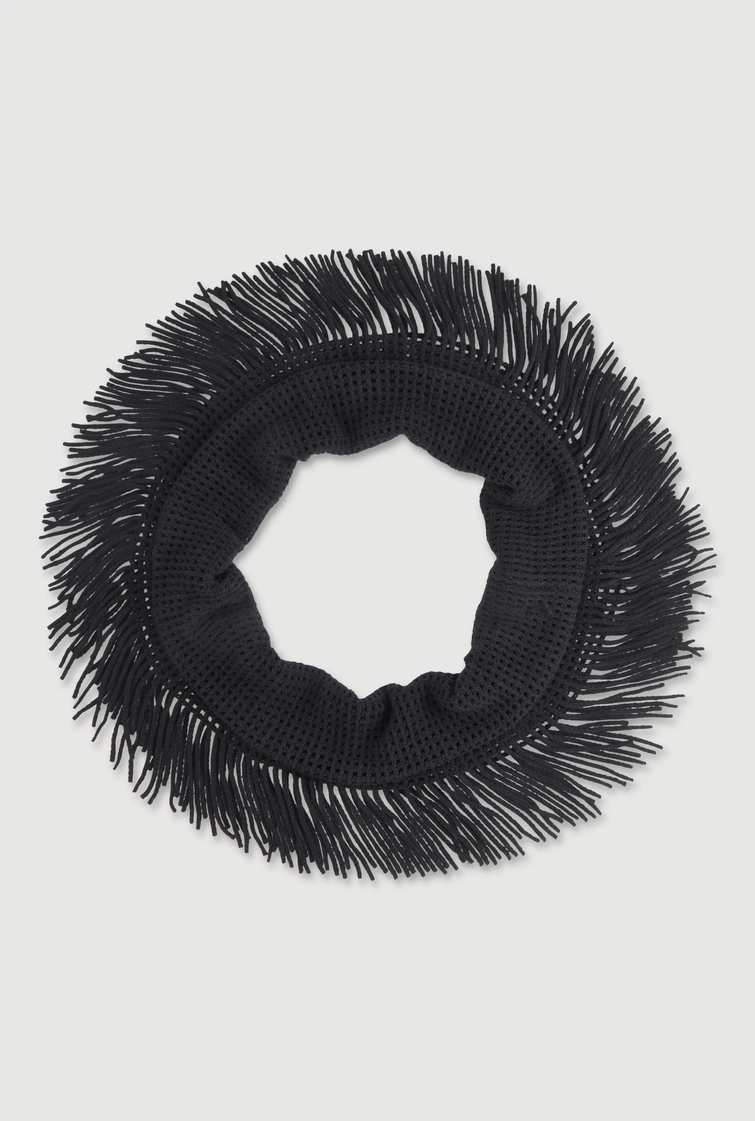 Fringed Infinity Scarf