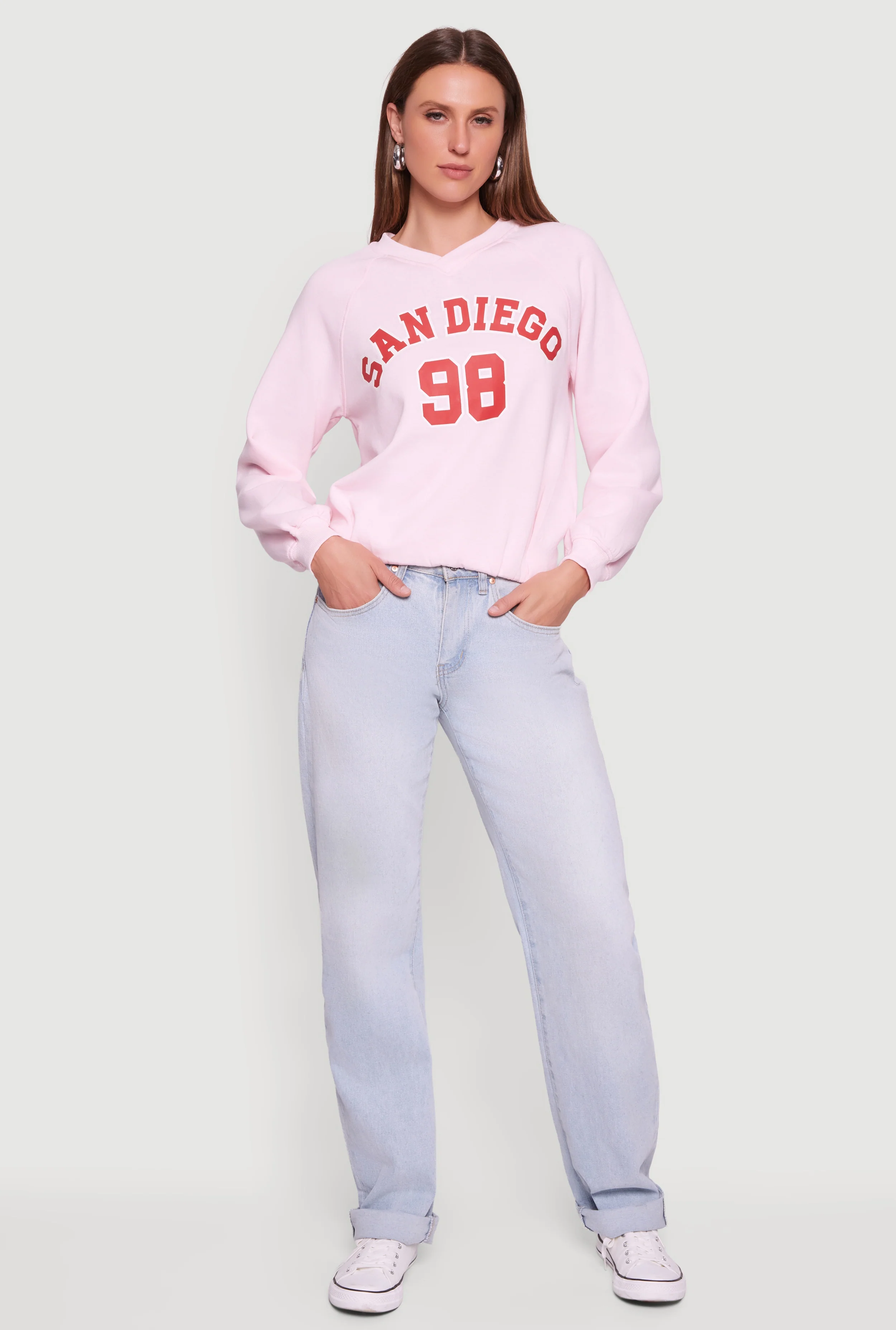 San Diego 98 Graphic Fleece Pullover Sweatshirt