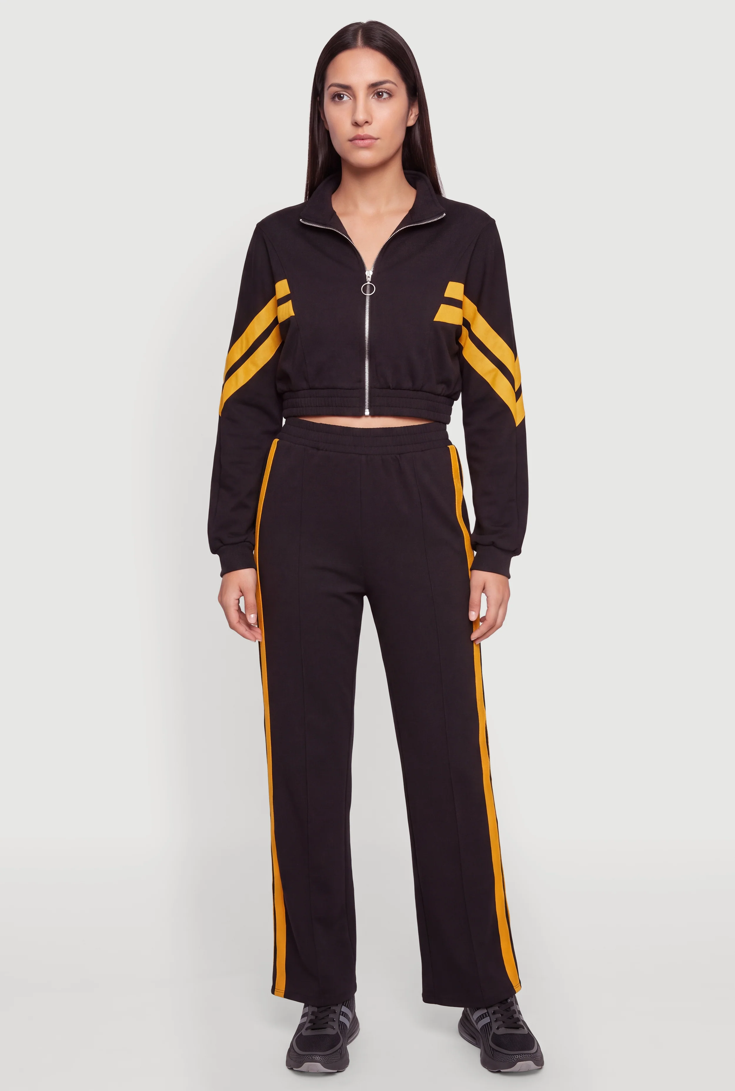 Varsity Side Stripe Pull On Pants