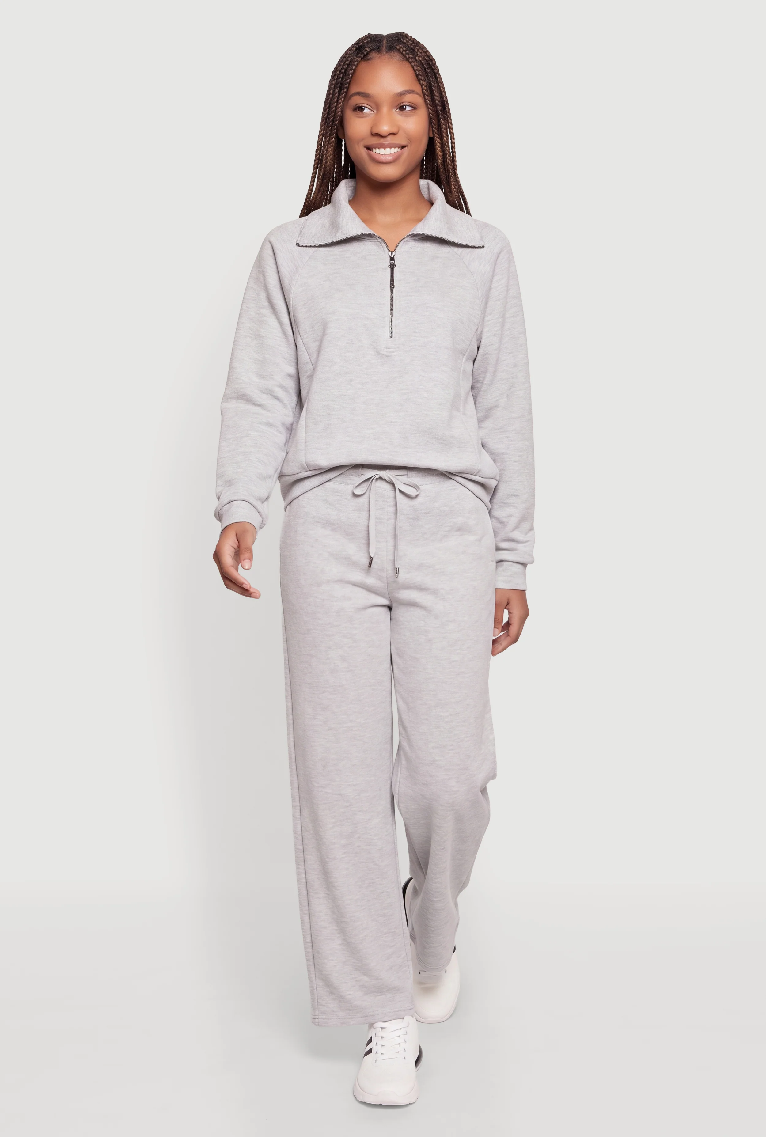 Drawstring Waist Pull On Sweatpants