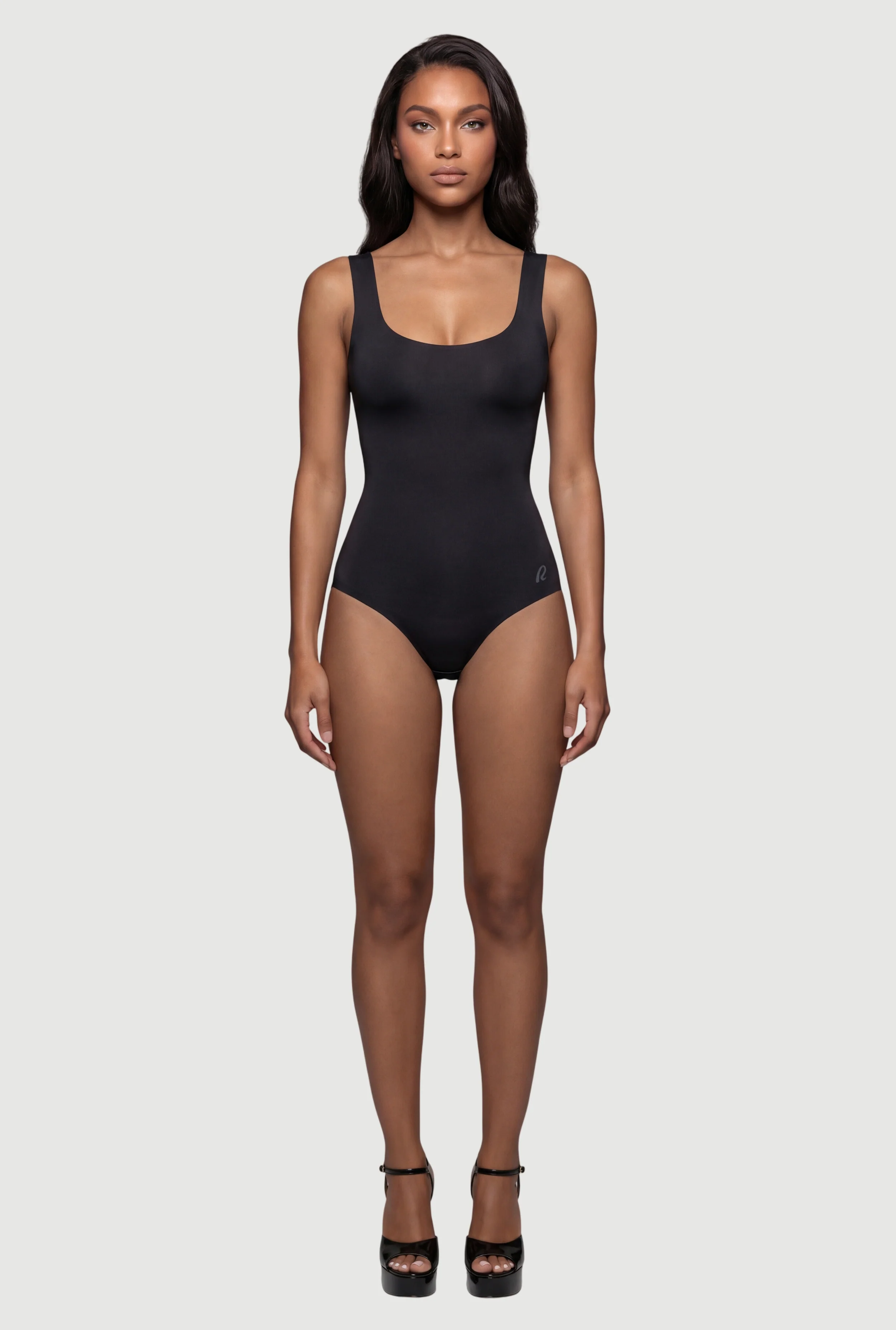 R Collection Square Neck Shaping Bodysuit
