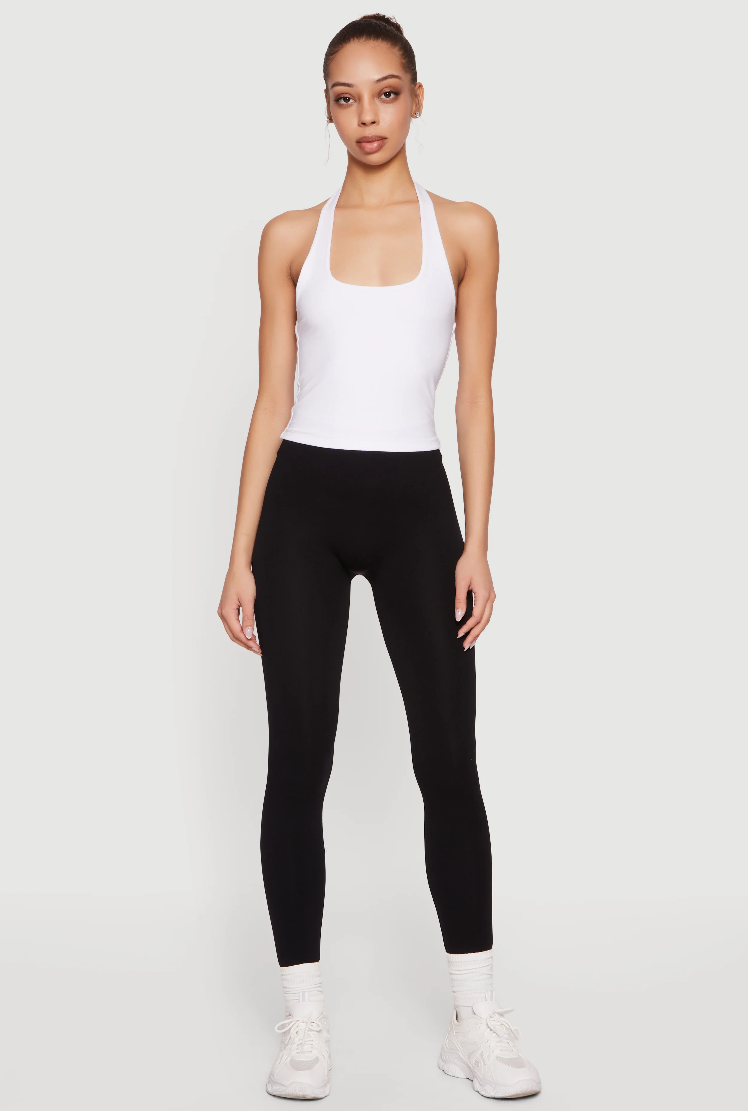 High Waisted Basic Leggings