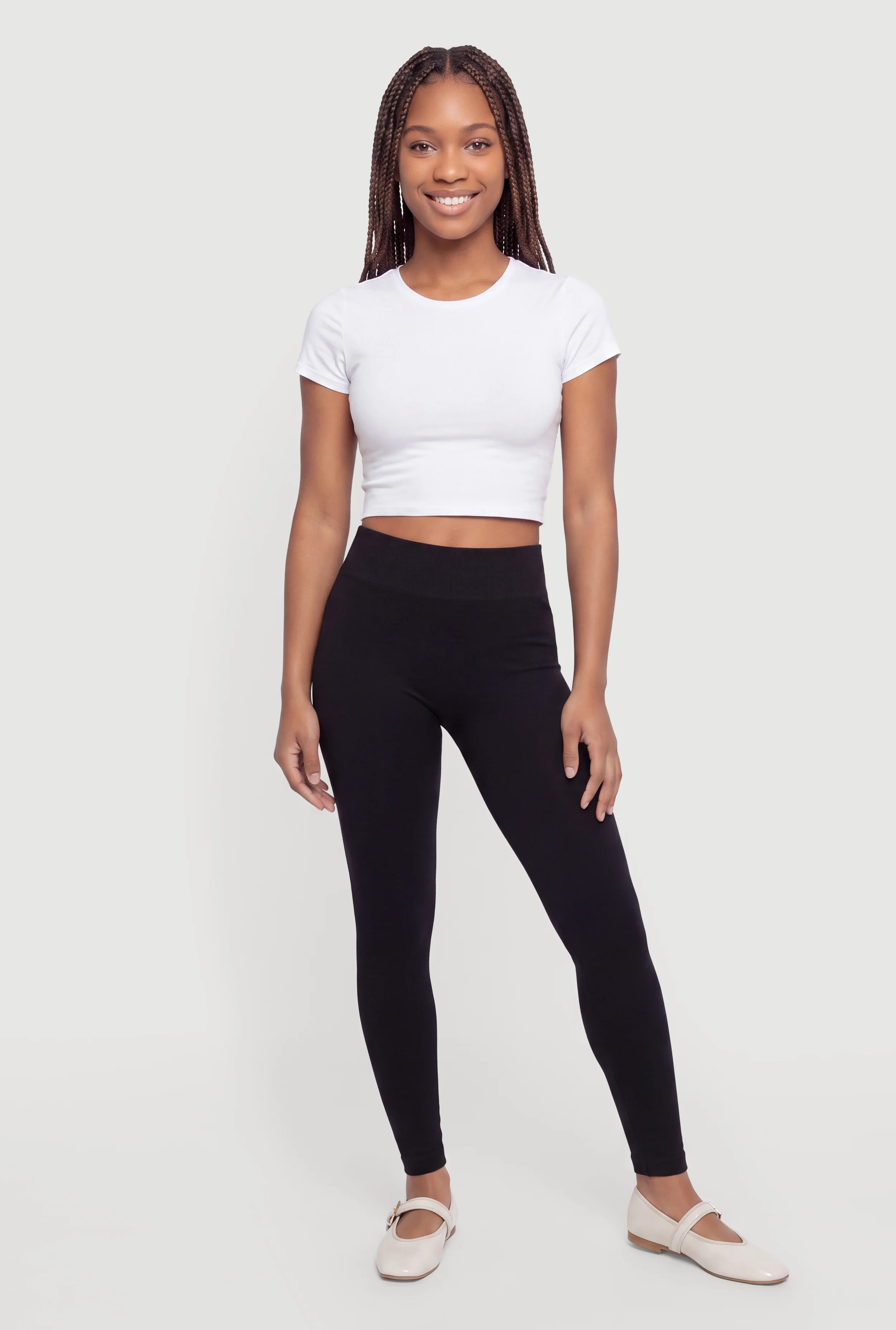 Terry Cloth Lined Leggings