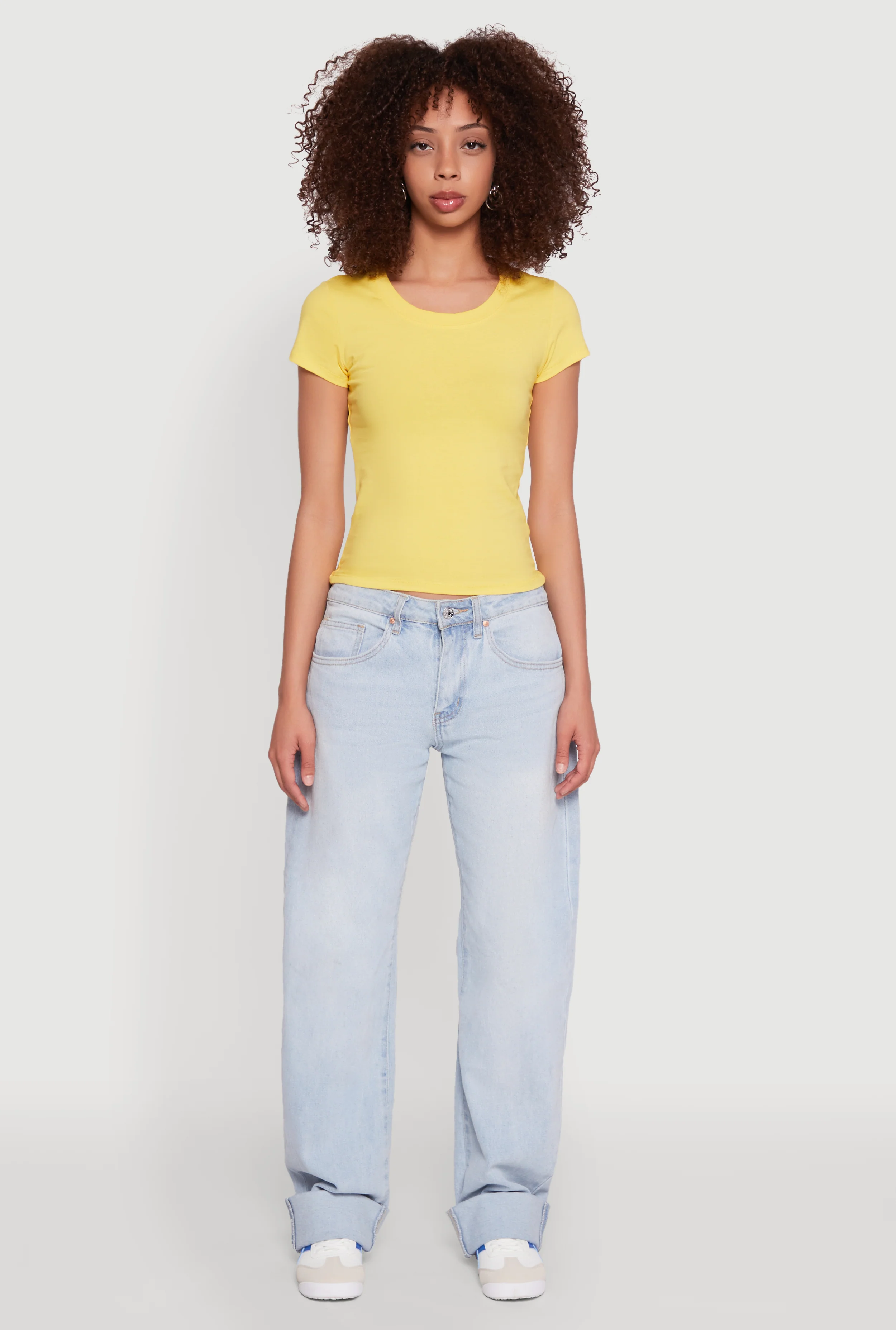 Basic Crew Neck Top