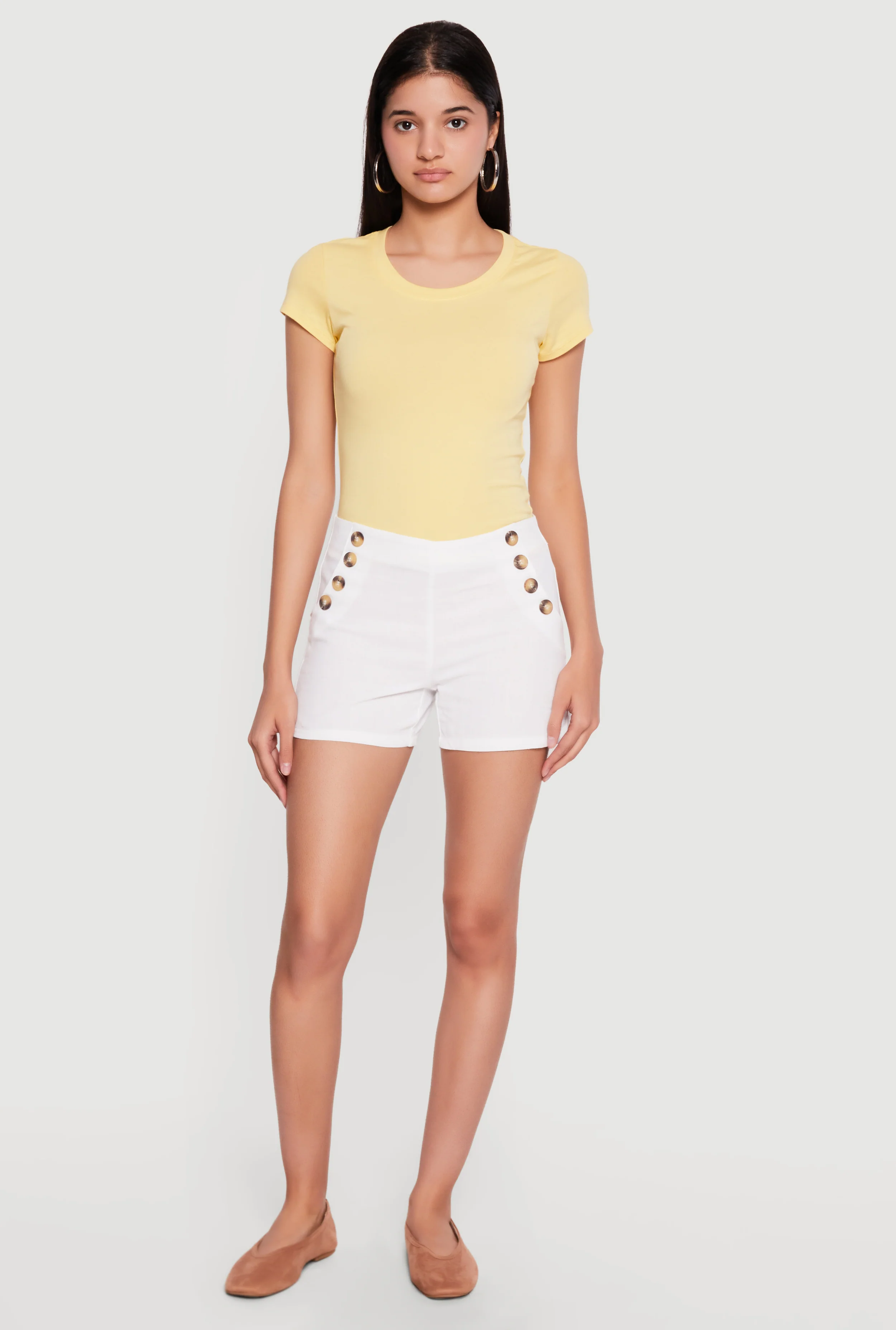 Basic Crew Neck Short Sleeve Tee
