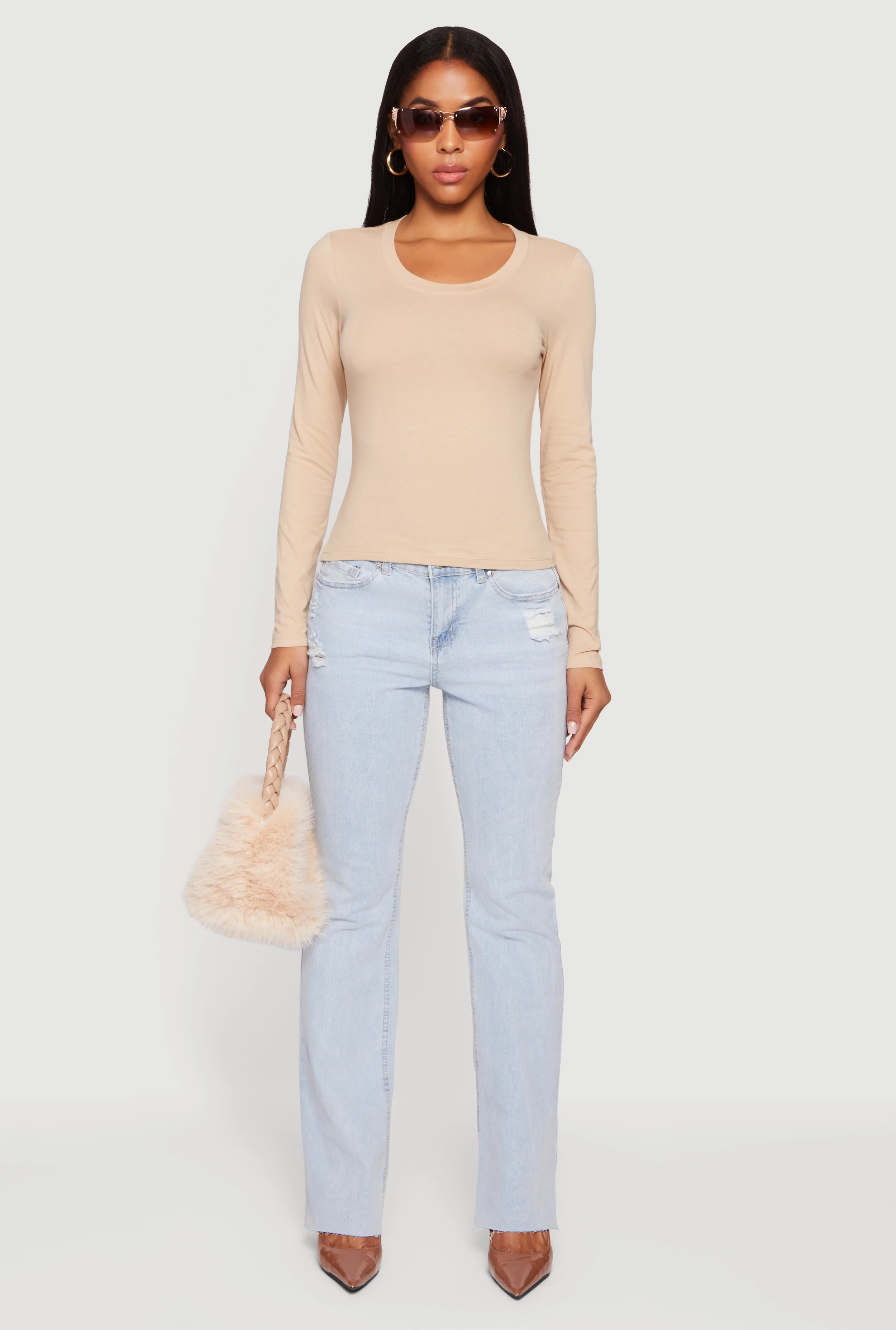 Long Sleeve Solid Tee
