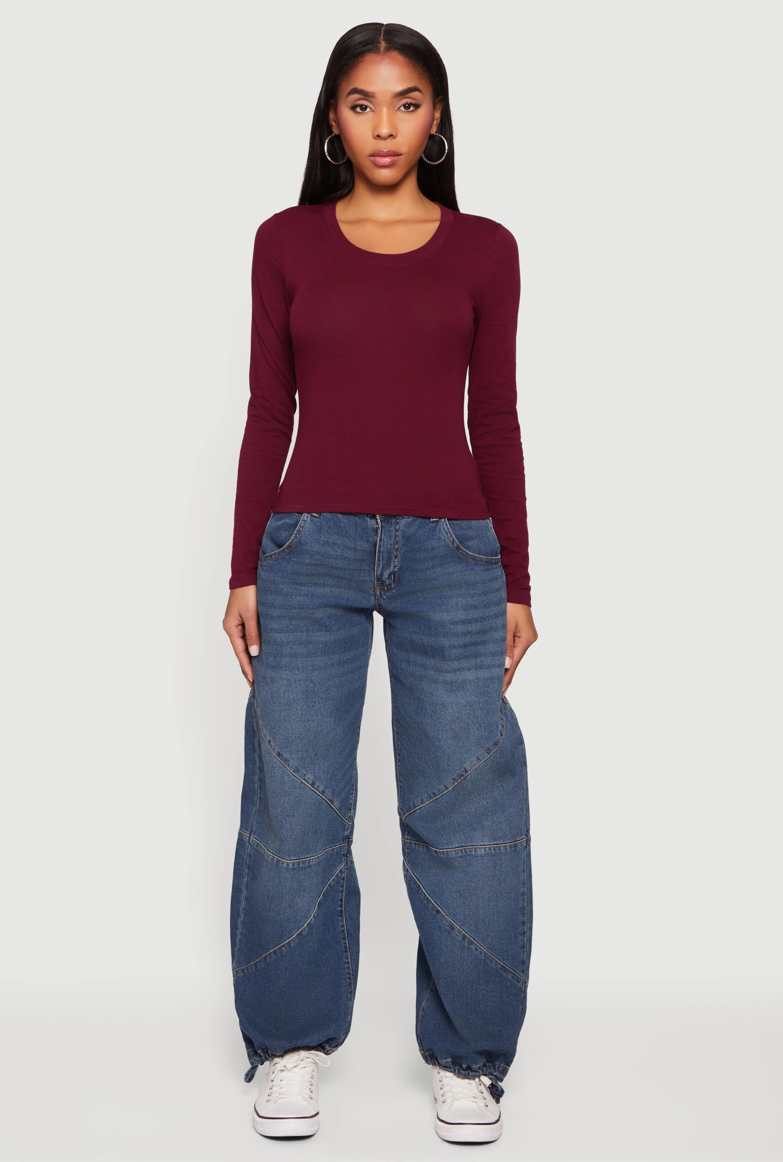 Long Sleeve Solid Tee