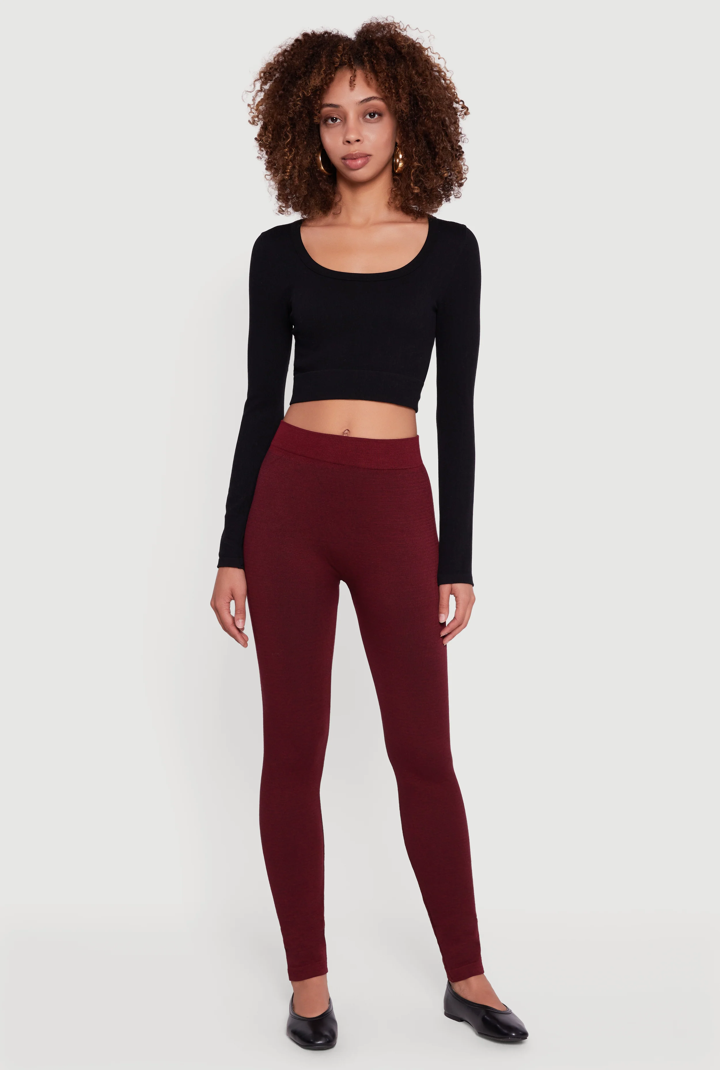 Marled High Waisted Leggings